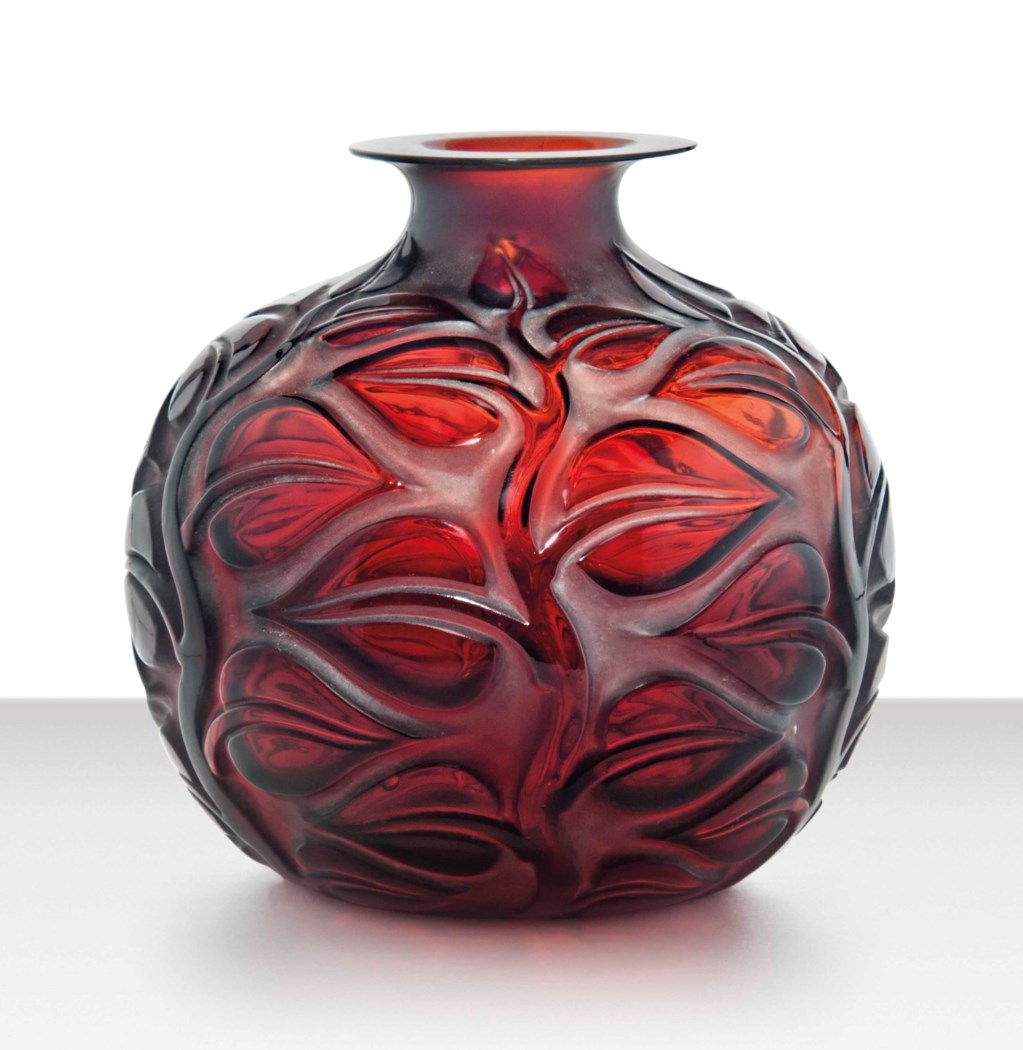 RENE LALIQUE (18601945), A 'SOPHORA' VASE, NO. 977, DESIGNED 1926