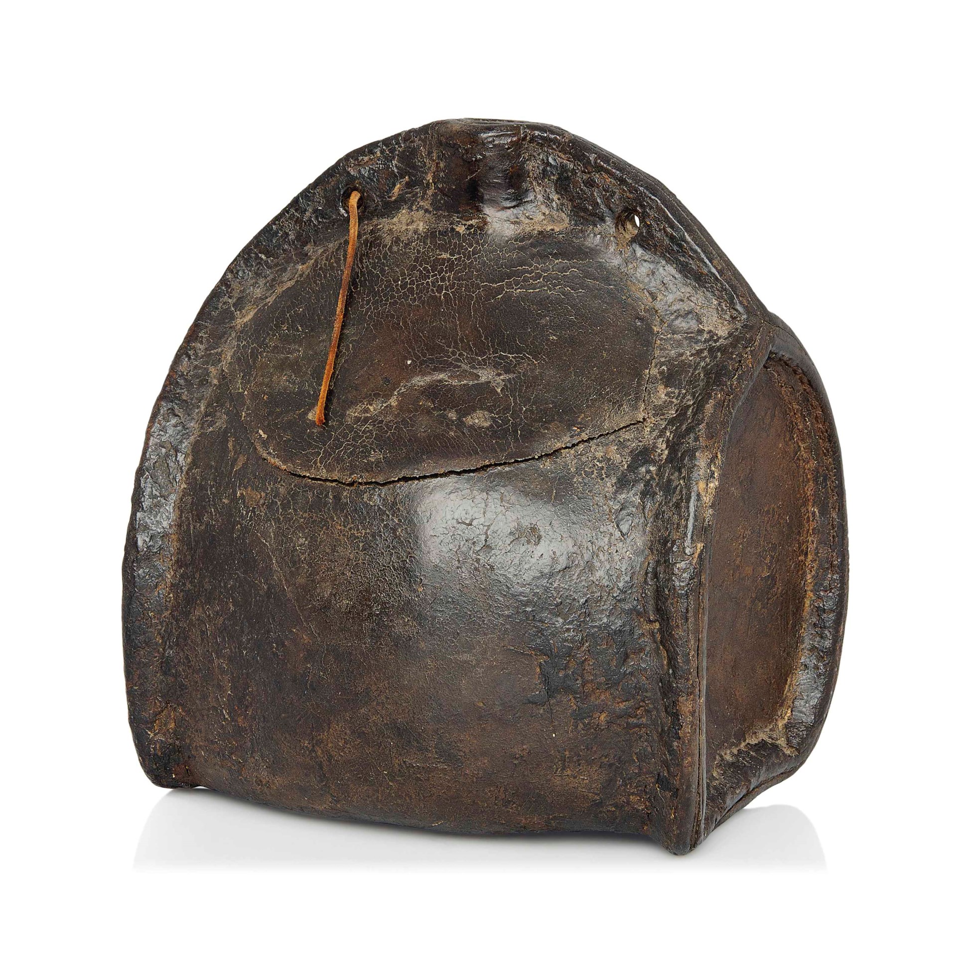 AN ENGLISH LEATHER BOTTLE, 17TH CENTURY Christie's