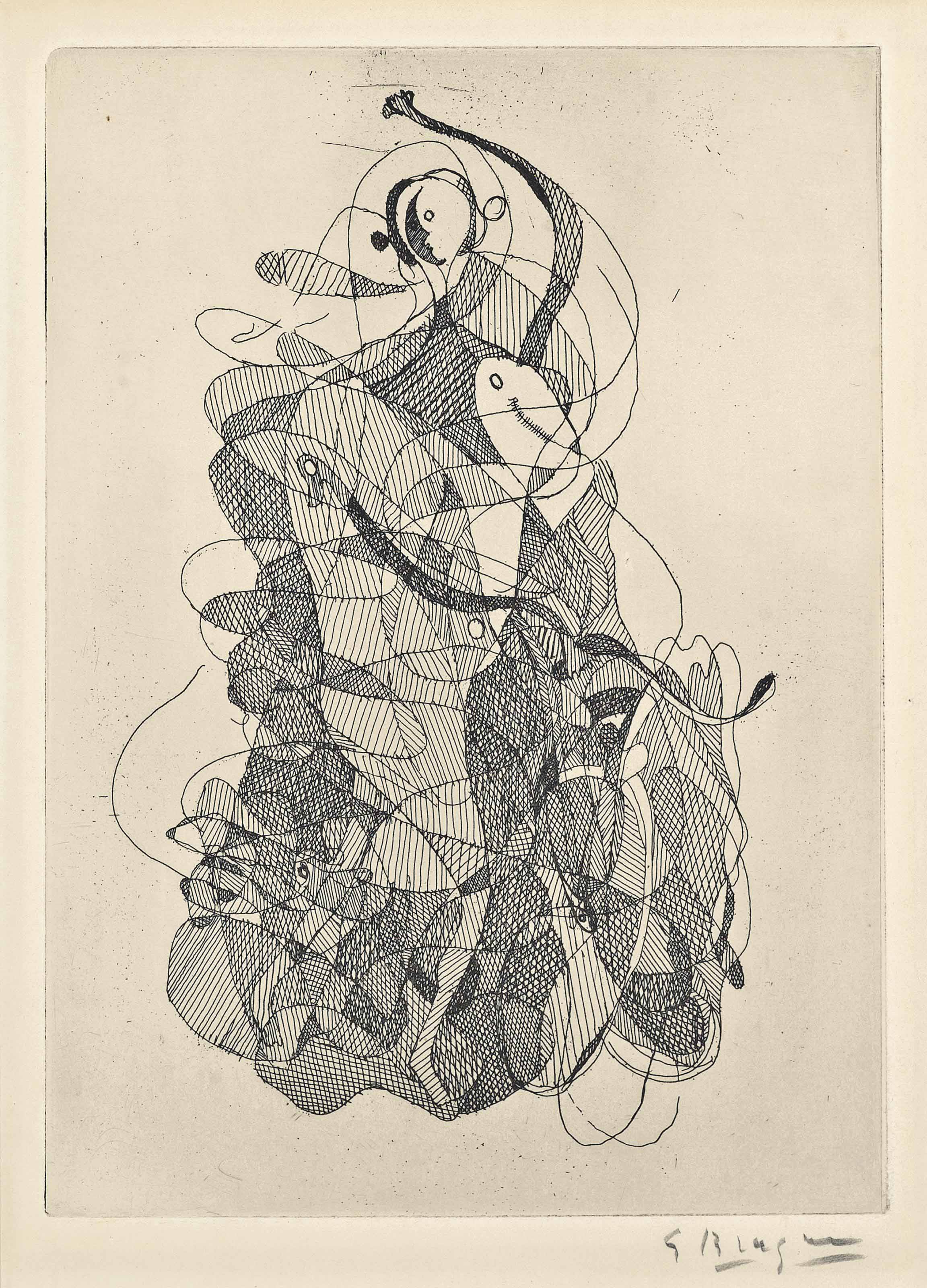 Paul Braque Epreuve d'artiste リトグラフ Georges Braque (1882-1963), La Danse | Christie's