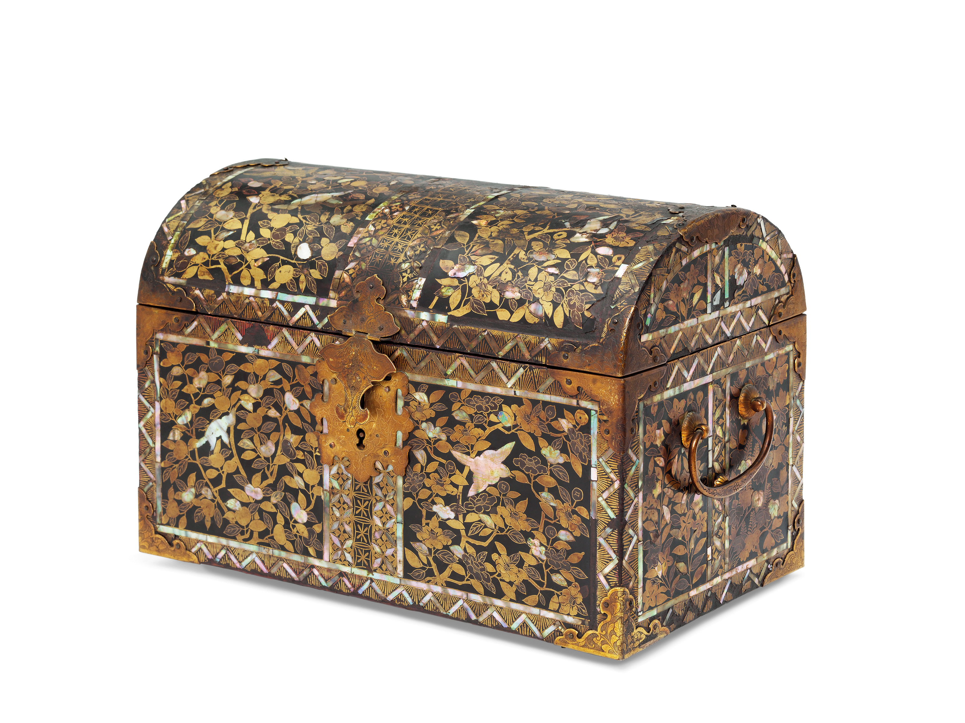A Lacquer Casket Commissioned by the Portuguese, MOMOYAMA PERIOD