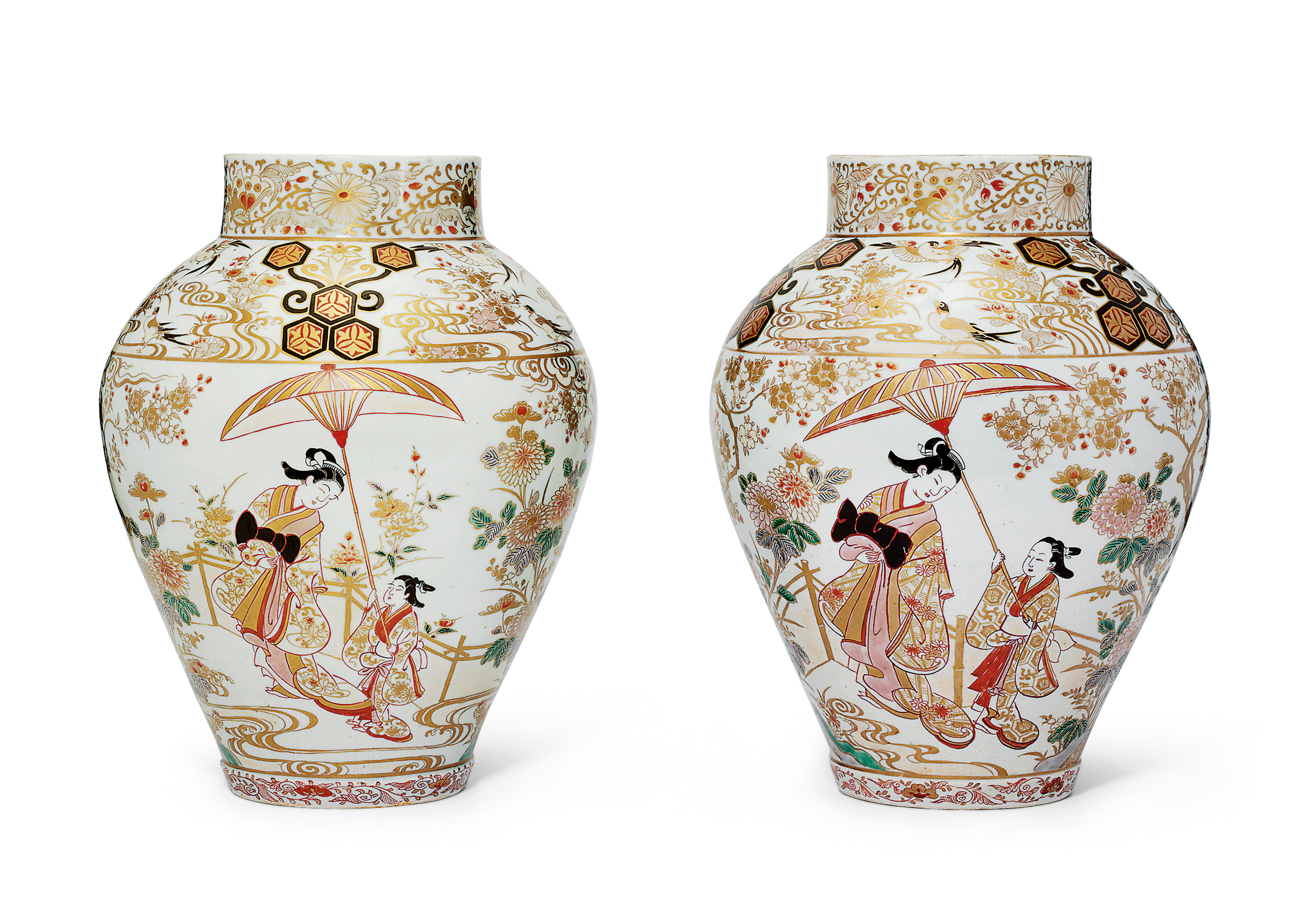 A Pair of Imari Vases, EDO PERIOD (18TH CENTURY) Christie’s