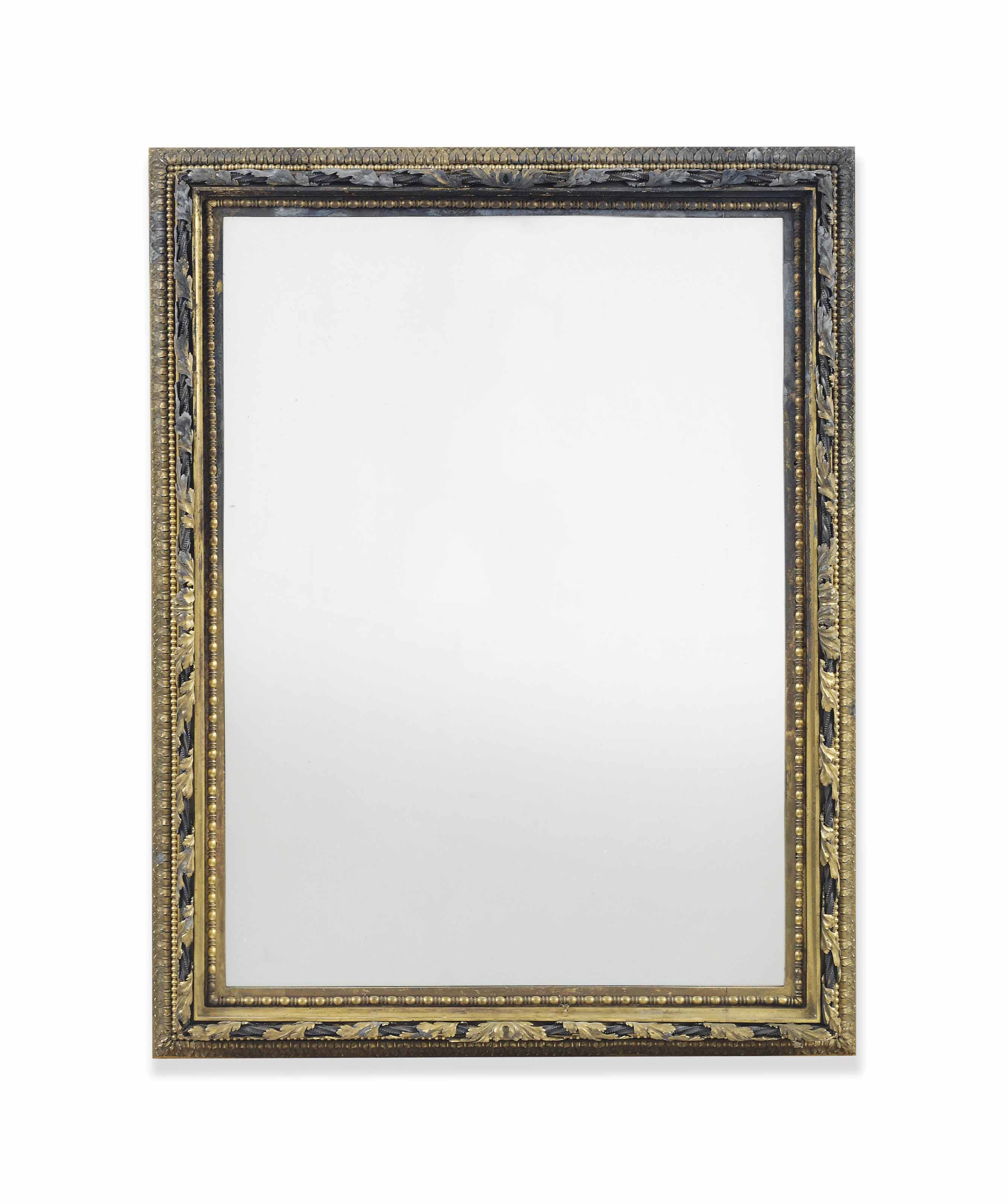 AN AUSTRIAN ORMOLU AND SILVERED WALL MIRROR , SECOND HALF 19TH CENTURY Christie's