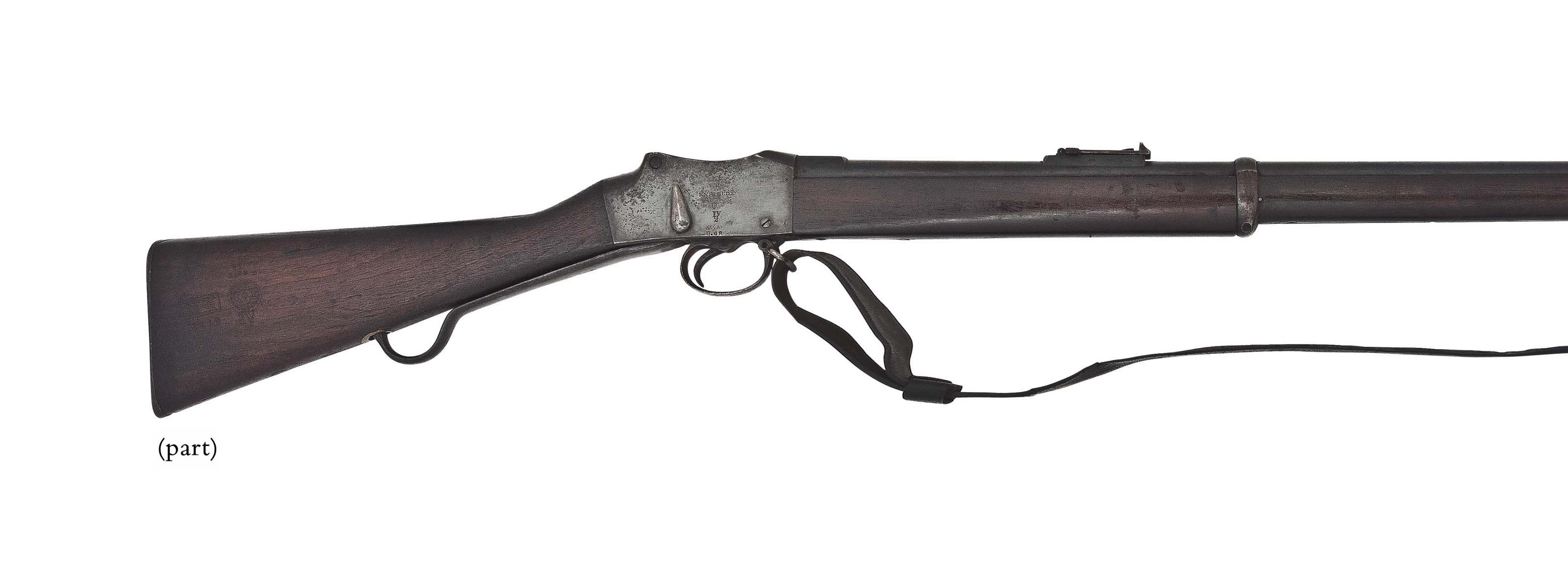 A .577 / 450 'MK.IV' MARTINIHENRY SERVICE RIFLE , ENFIELD, SERIAL NO. F8852, DATED '1886