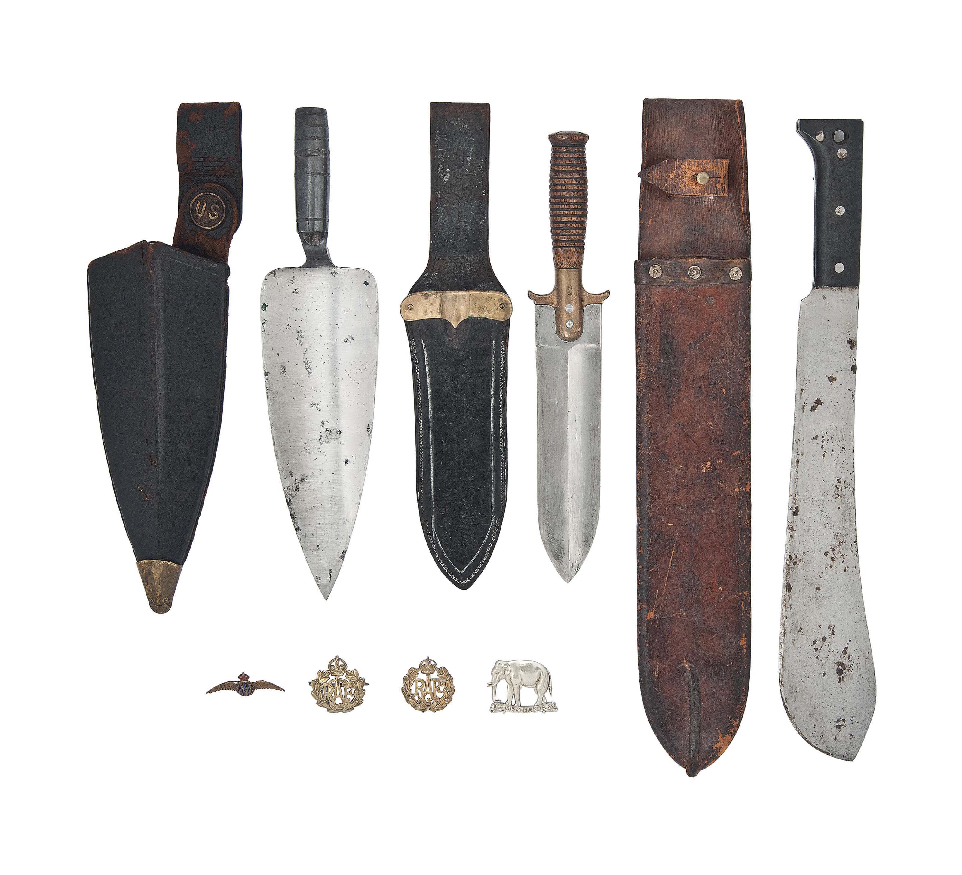 A RARE U.S. 'M.1873' TROWEL IN SCABBARD , CIRCA 1873 Christie's