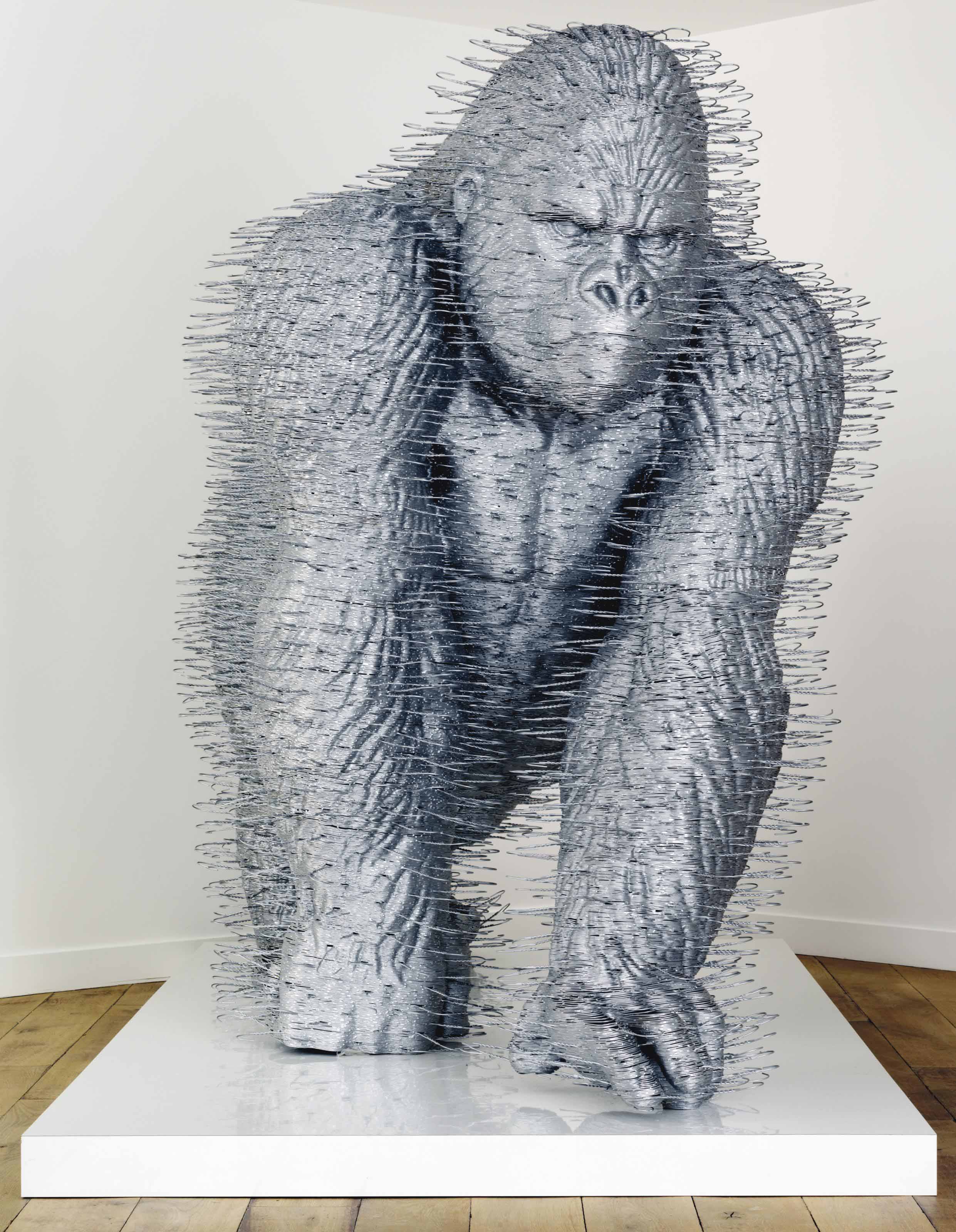 David Mach (B. 1956) , Silver Back Christie's