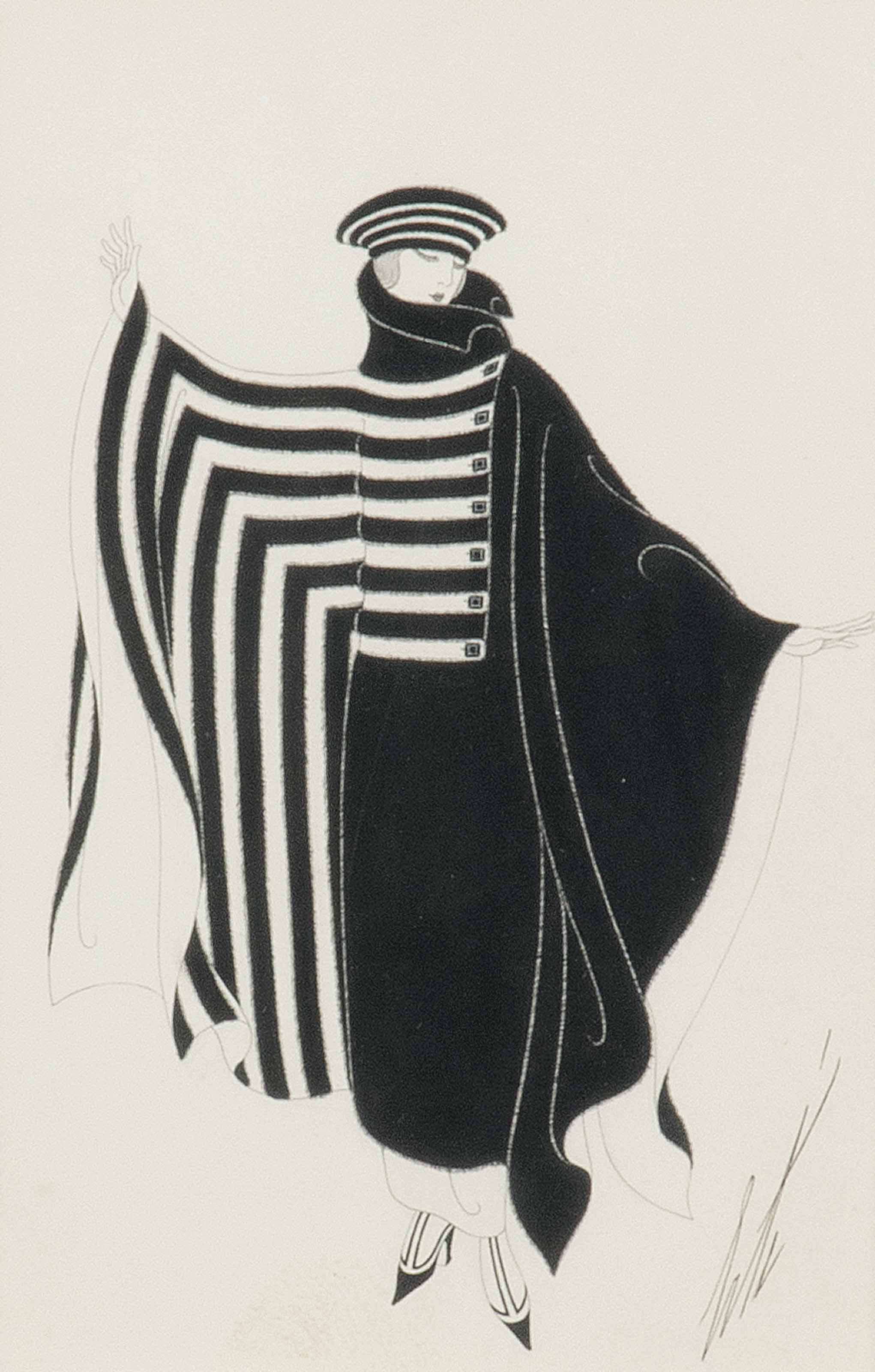 Romain De Tirtoff Erté 1892 1990 Le Manteau A - 