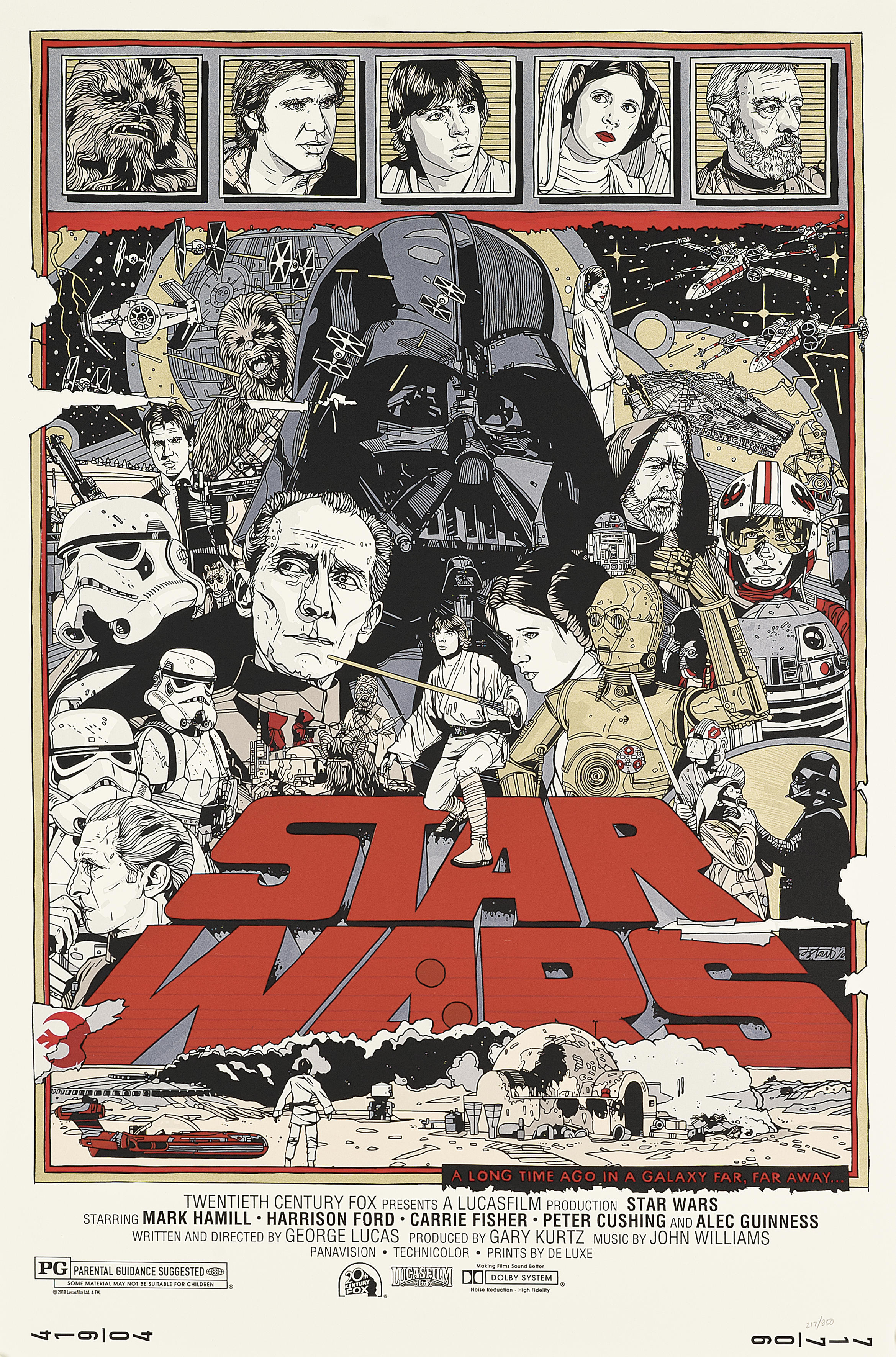 STAR WARS/THE EMPIRE STRIKES BACK/RETURN OF THE JEDI, TYLER STOUT