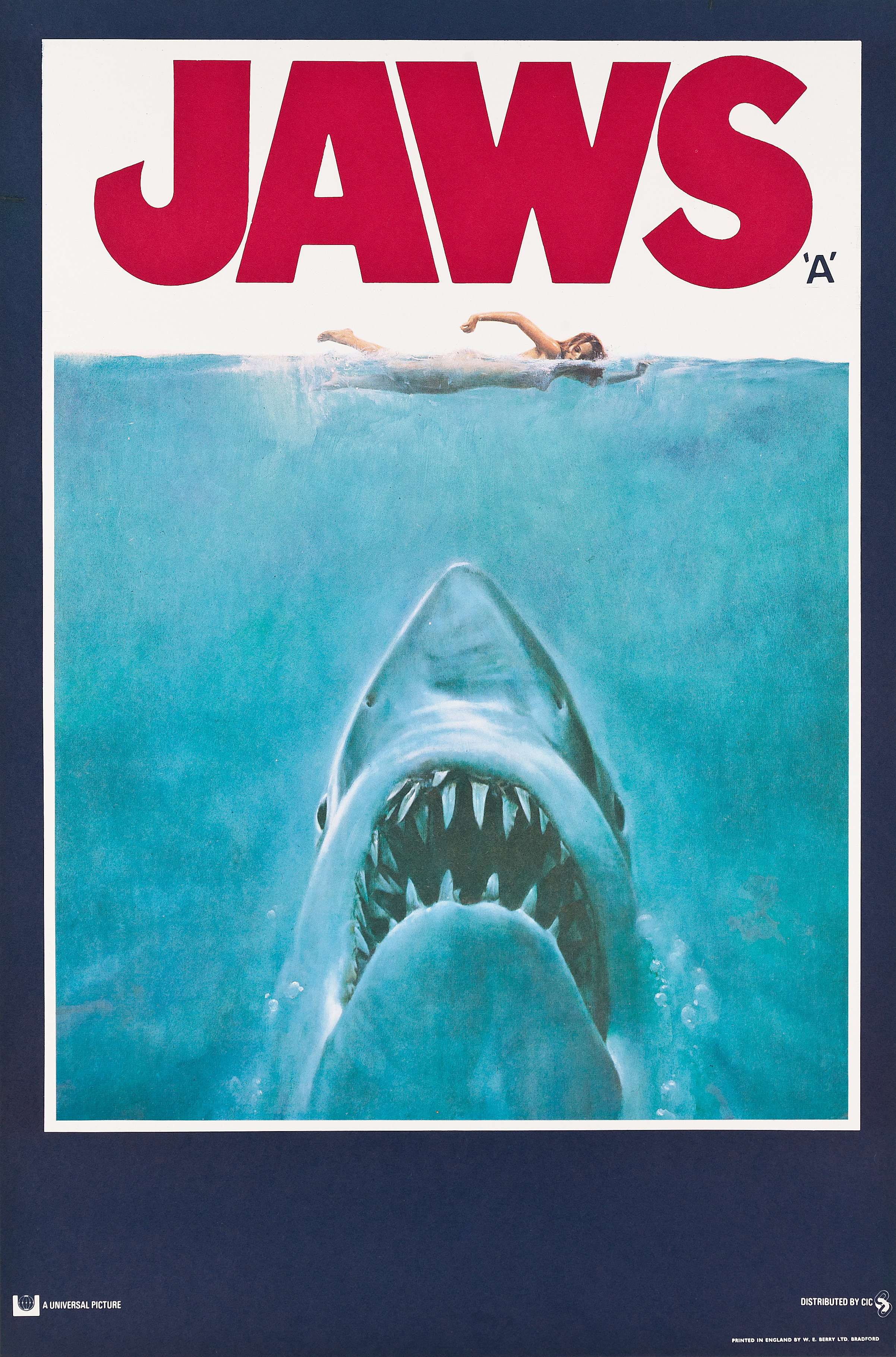 JAWS, LAURENT DURIEUX, Directed by: Steven Spielberg, Starring