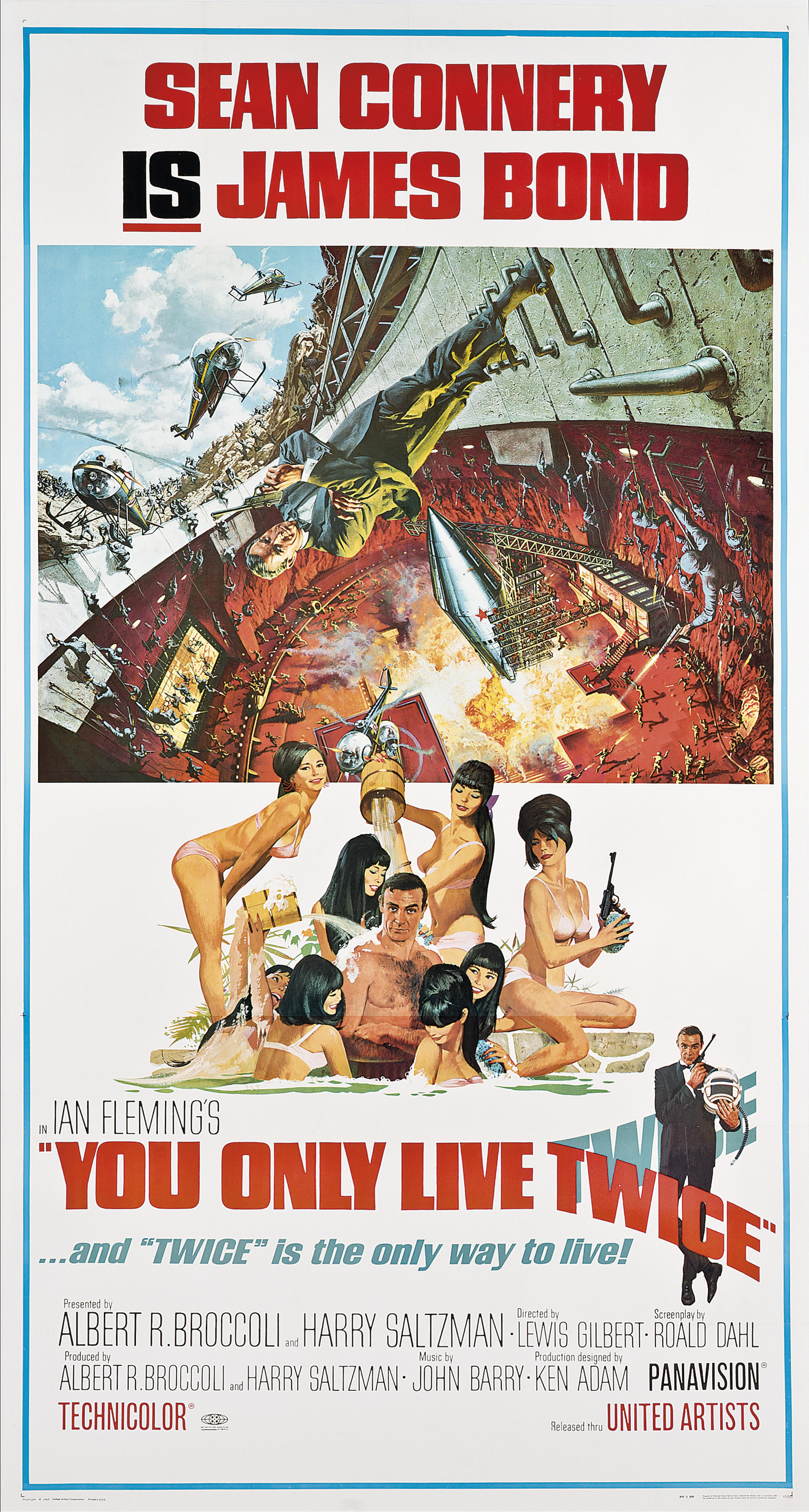 YOU ONLY LIVE TWICE, FRANK MCCARTHY (1924-2002) AND