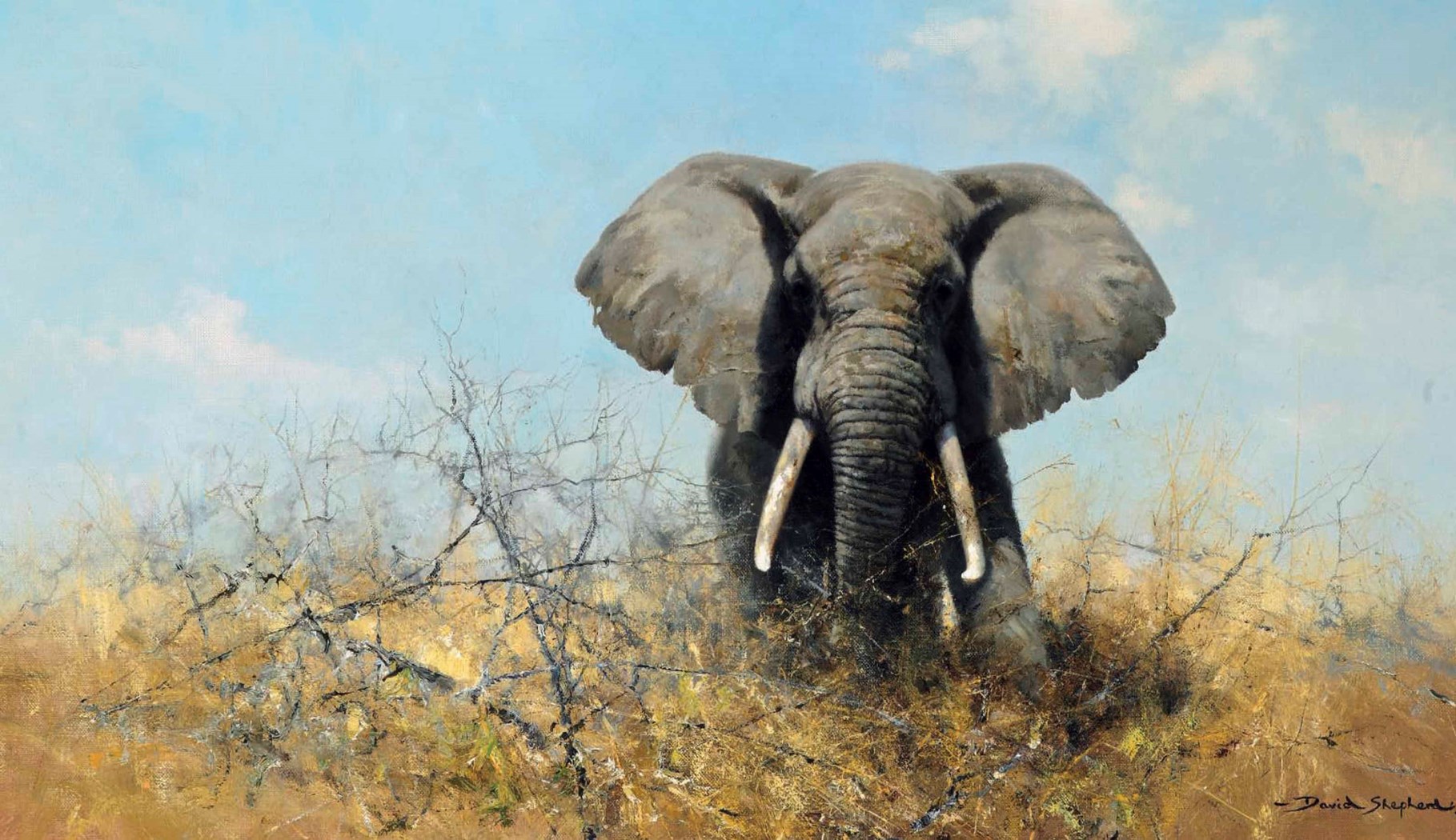 David Shepherd (b. 1930)