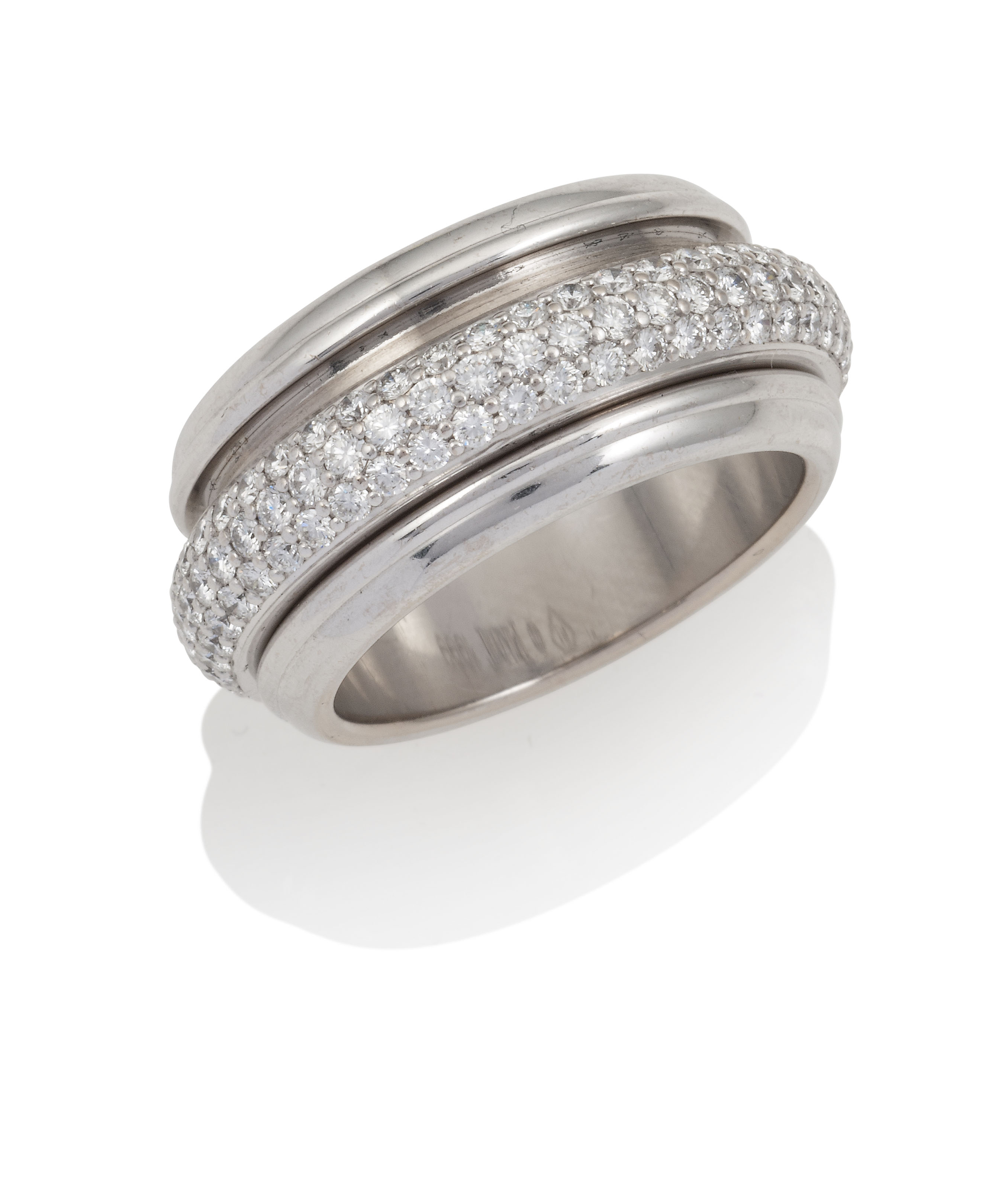 AN 18CT WHITE GOLD DIAMOND POSSESSION RING BY PIAGET Christie s