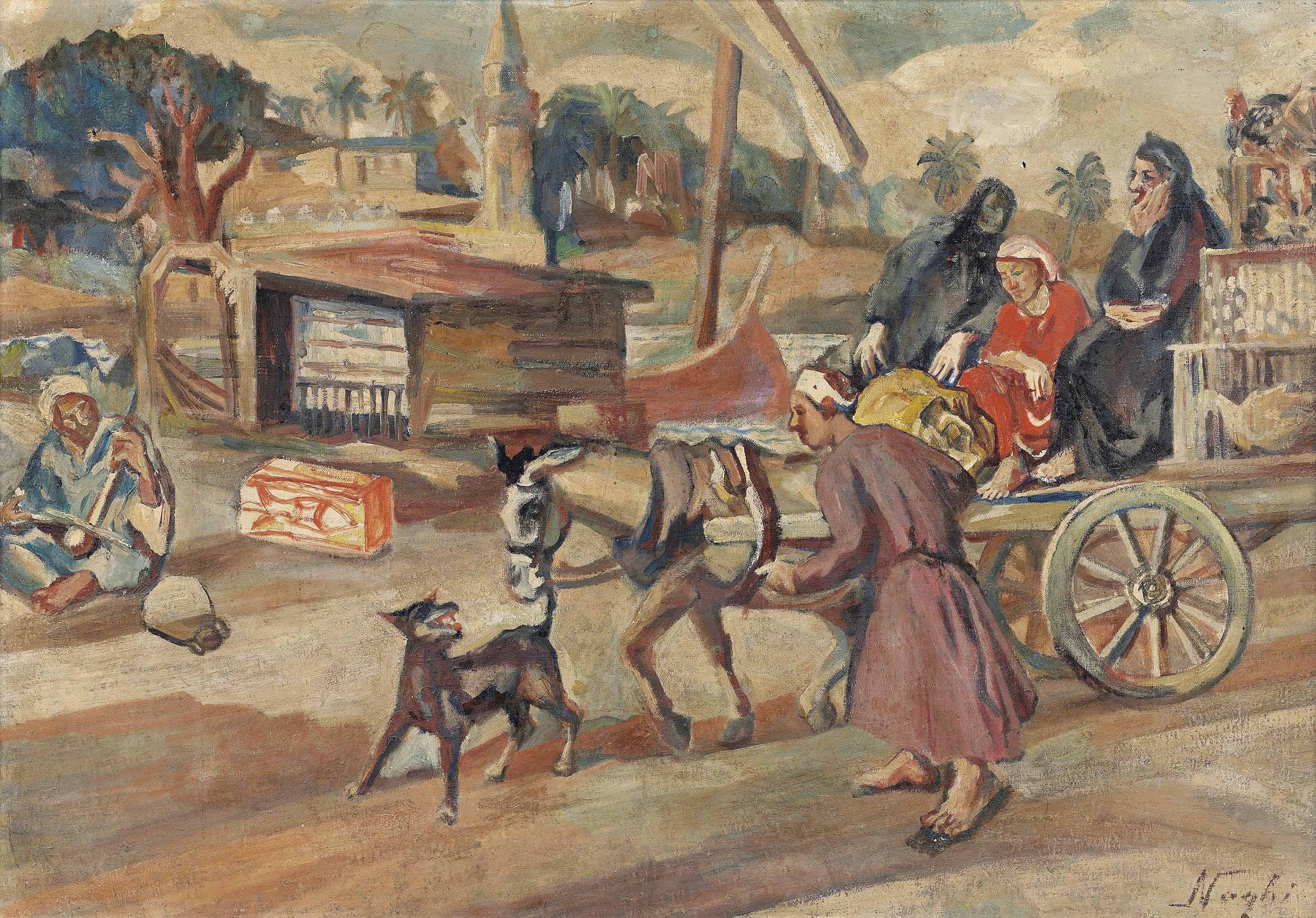 Untitled, Mohammed Naghi (Egyptian, 1888-1956) | Christie’s 