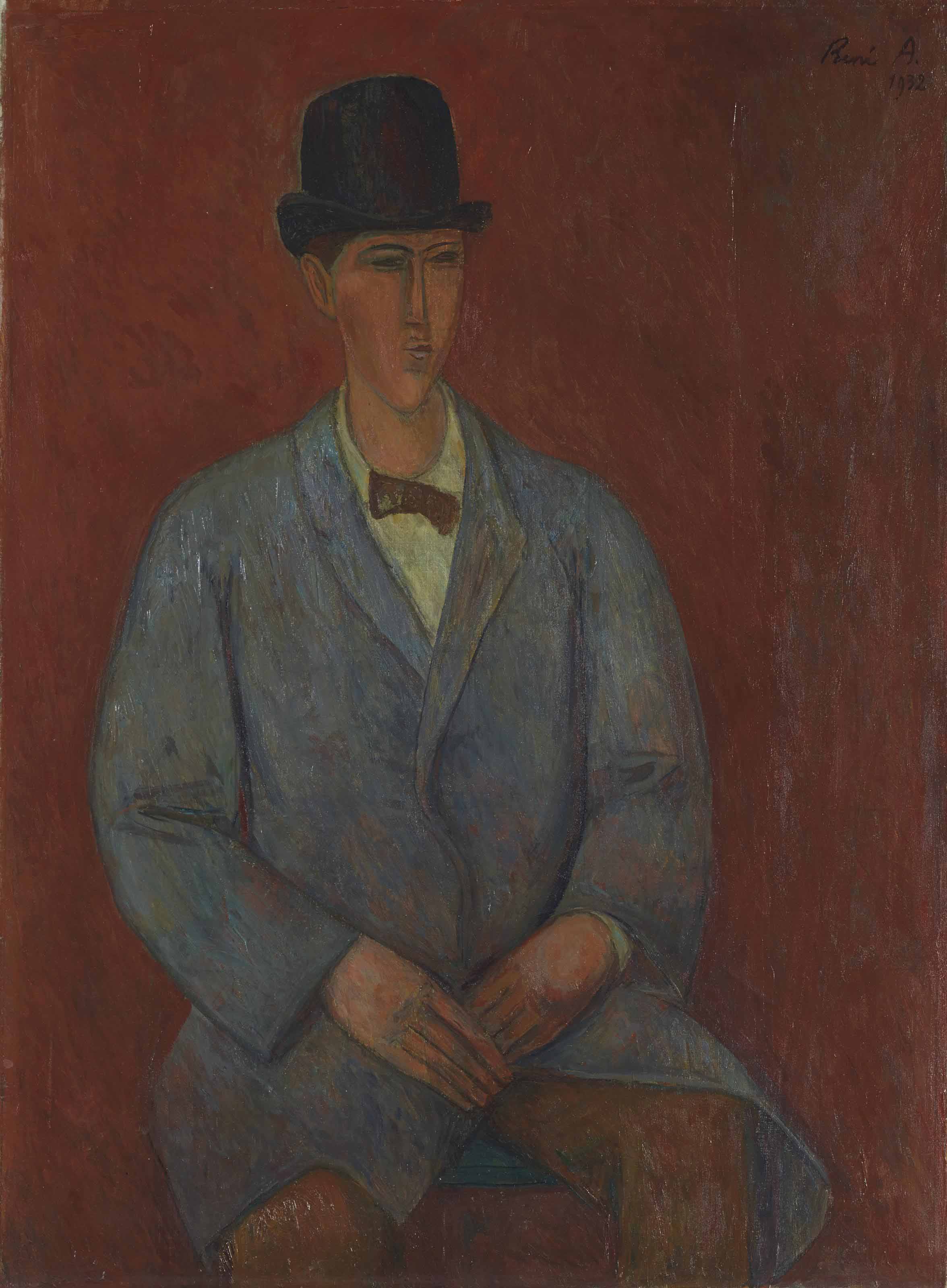 RENÉ AUBERJONOIS (18721957) , Portrait d'un Americain, 1932 Christie's