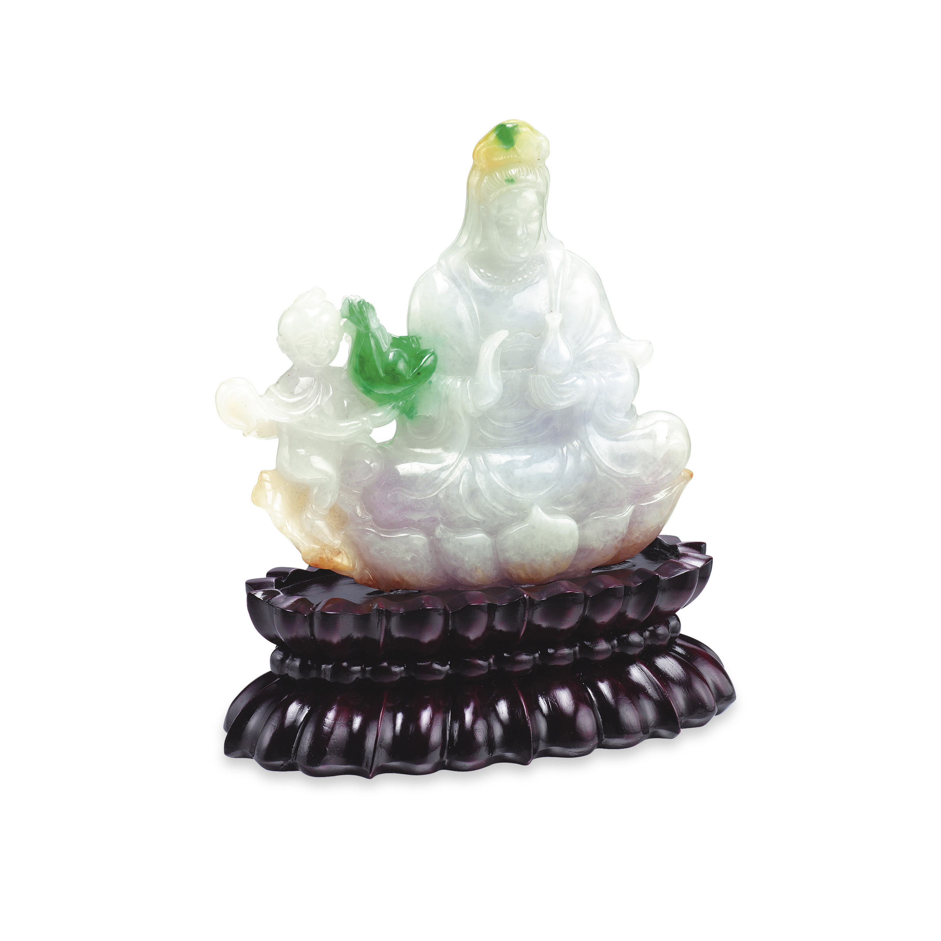 A JADEITE CARVING Christie's