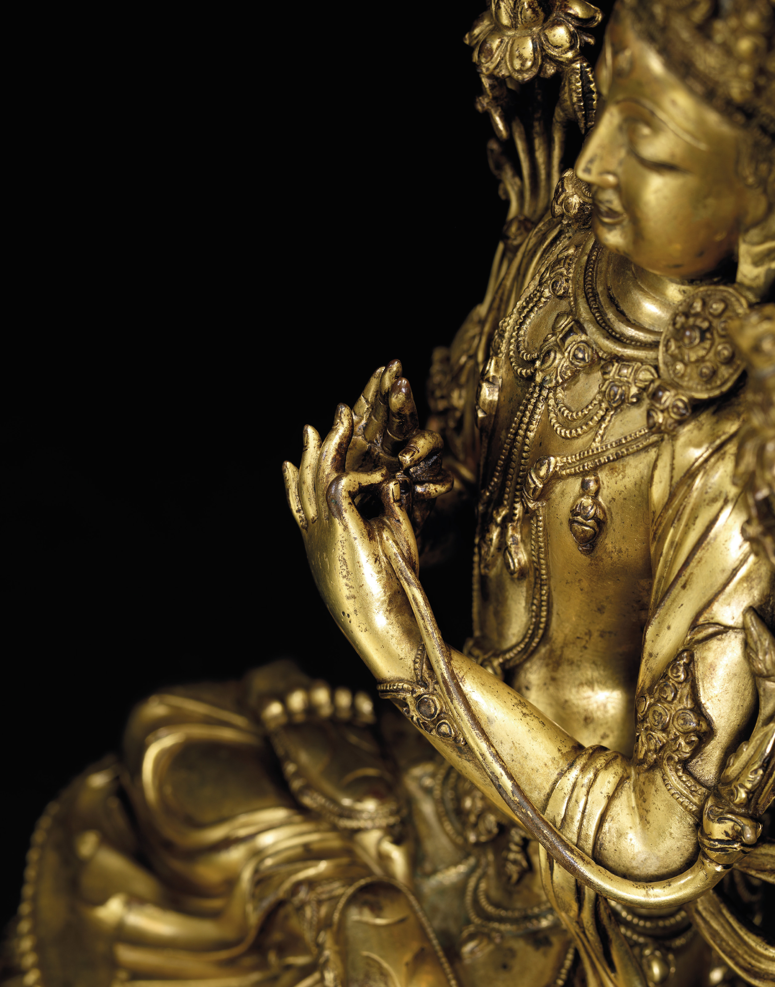 激レア!】Gilt Buddha Perpetual Faces Vase 壺 【公式通販】