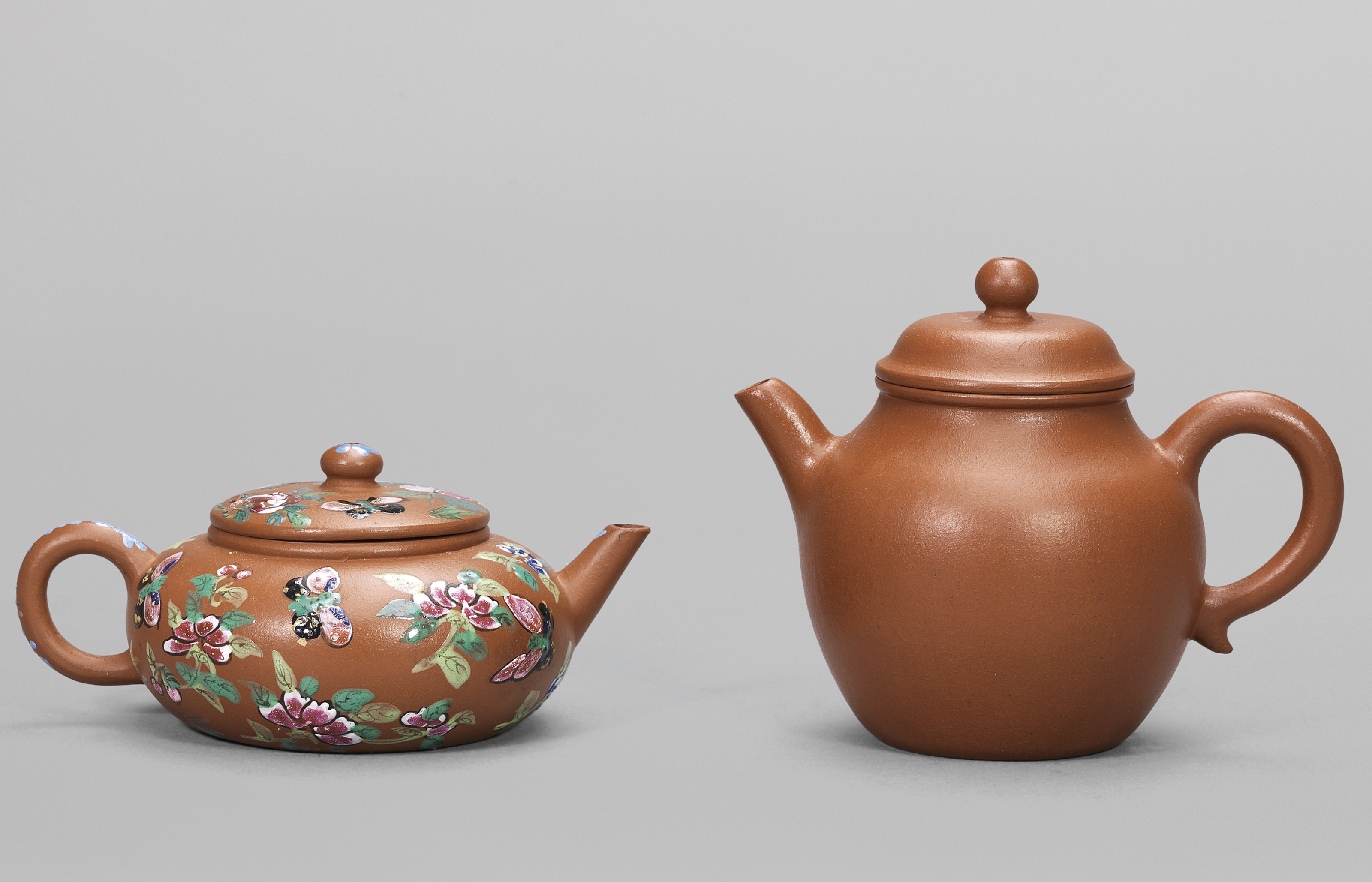 TWO YIXING TEAPOTS , LATE QING DYNASTY, 19TH CENTURY Christie's