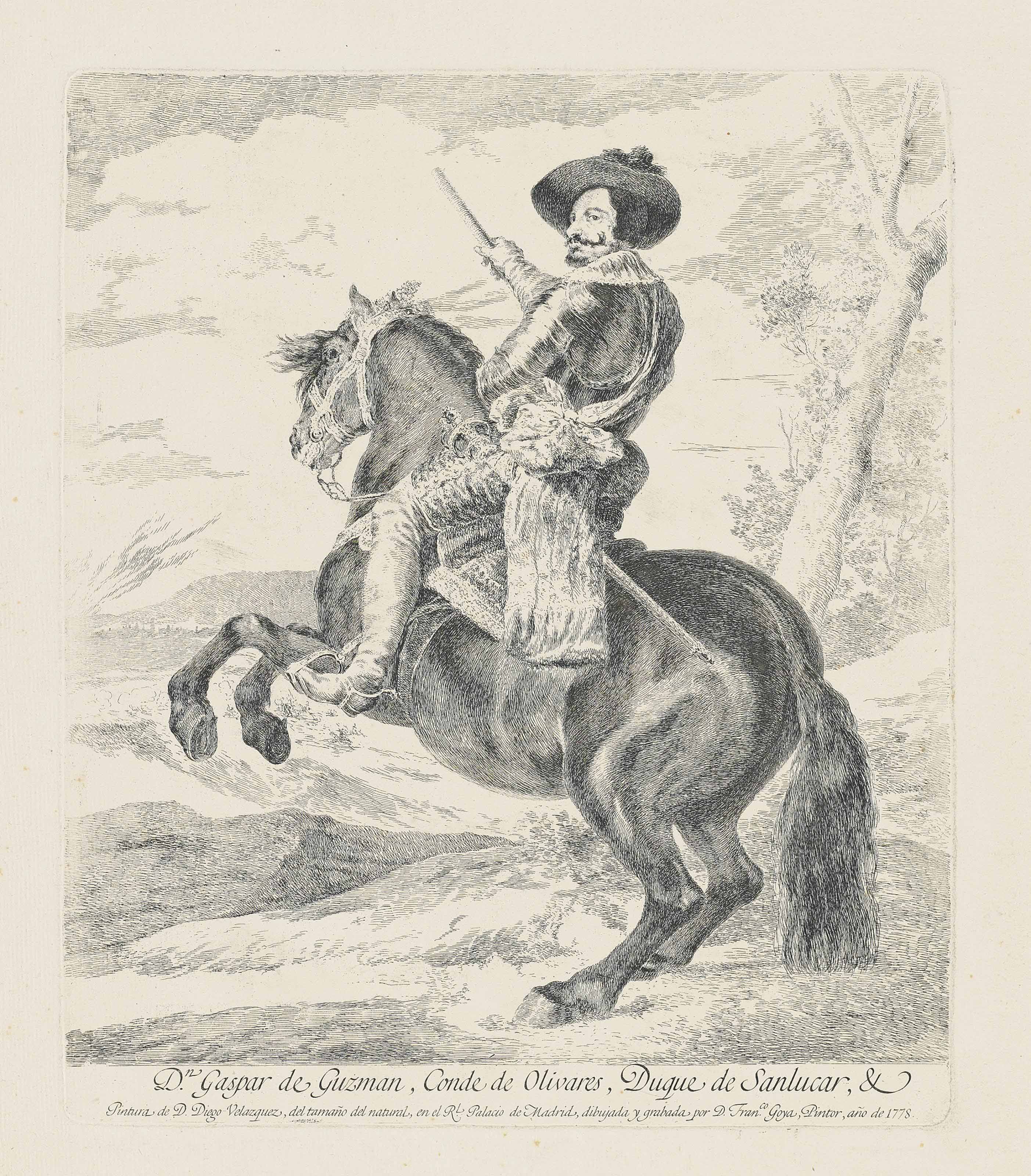 Gaspar de Guzmán, Conde Duque de Olivares (D. 11; H. 10) 
