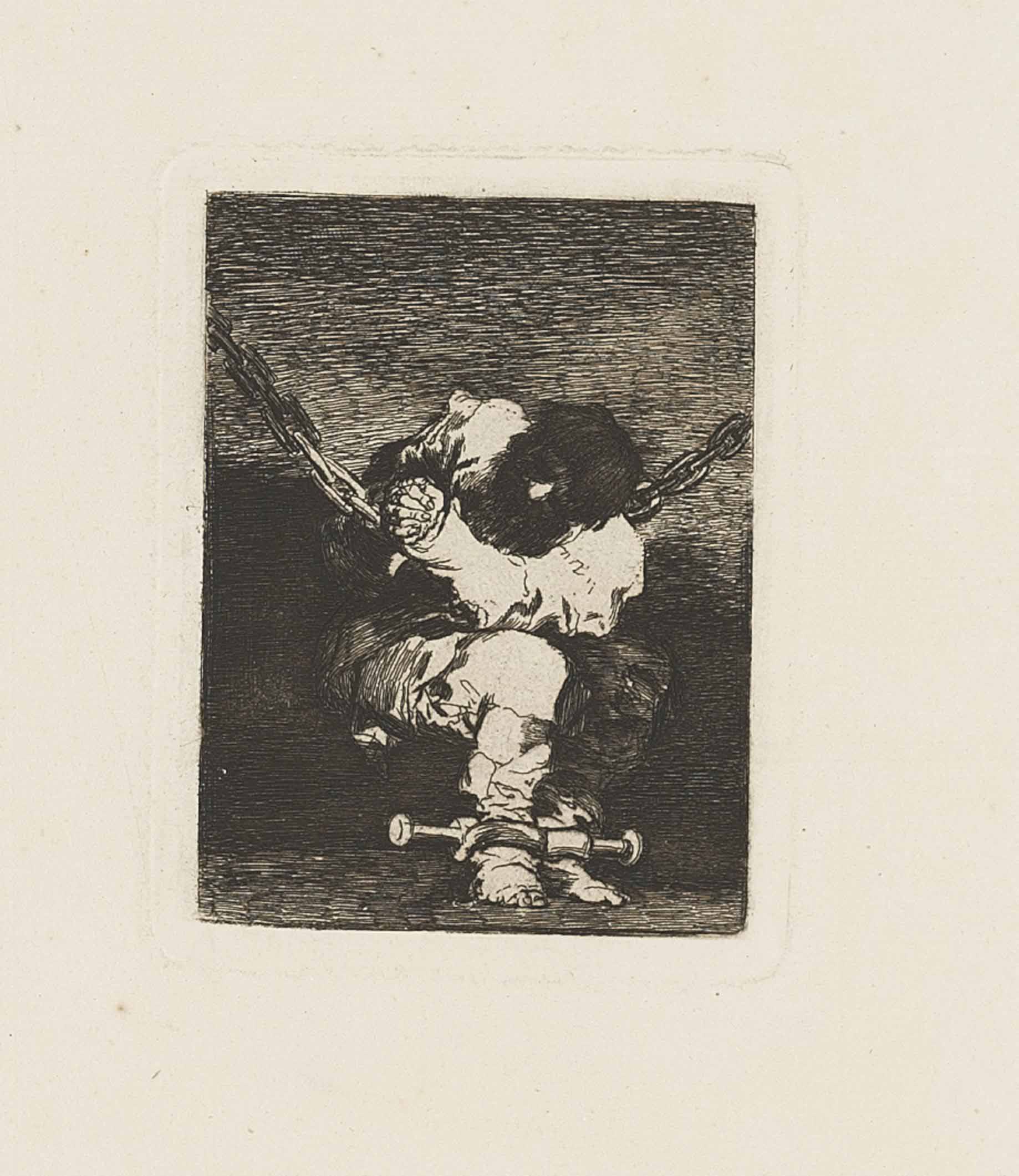 Tan Bárbara la Seguridad como el delito (The custody is as barbarous as the crime) (D. 31; H. 26)
