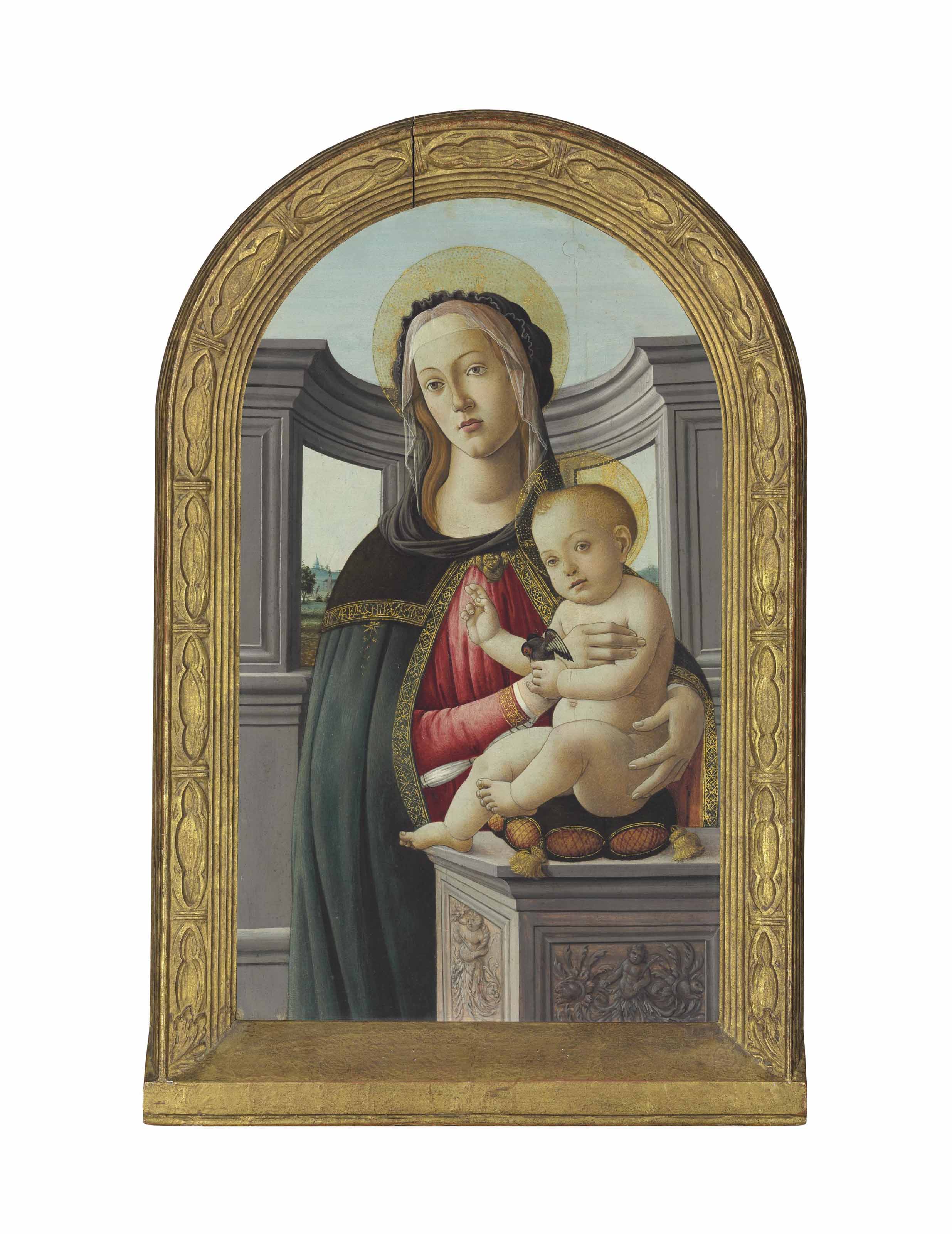The Madonna and Child with a goldfinch 
