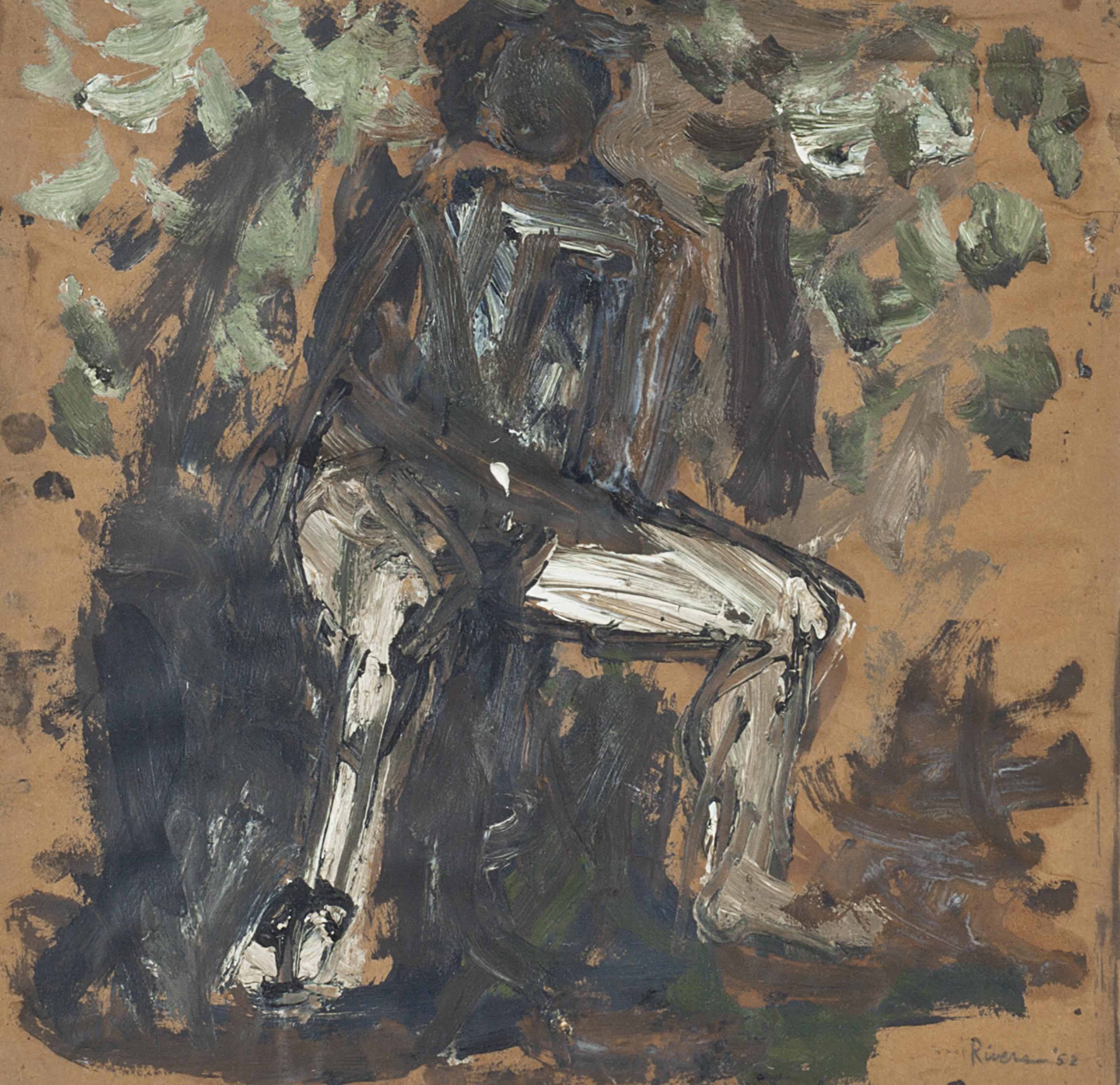 Larry Rivers (19232002) , Seated Figure Christie's