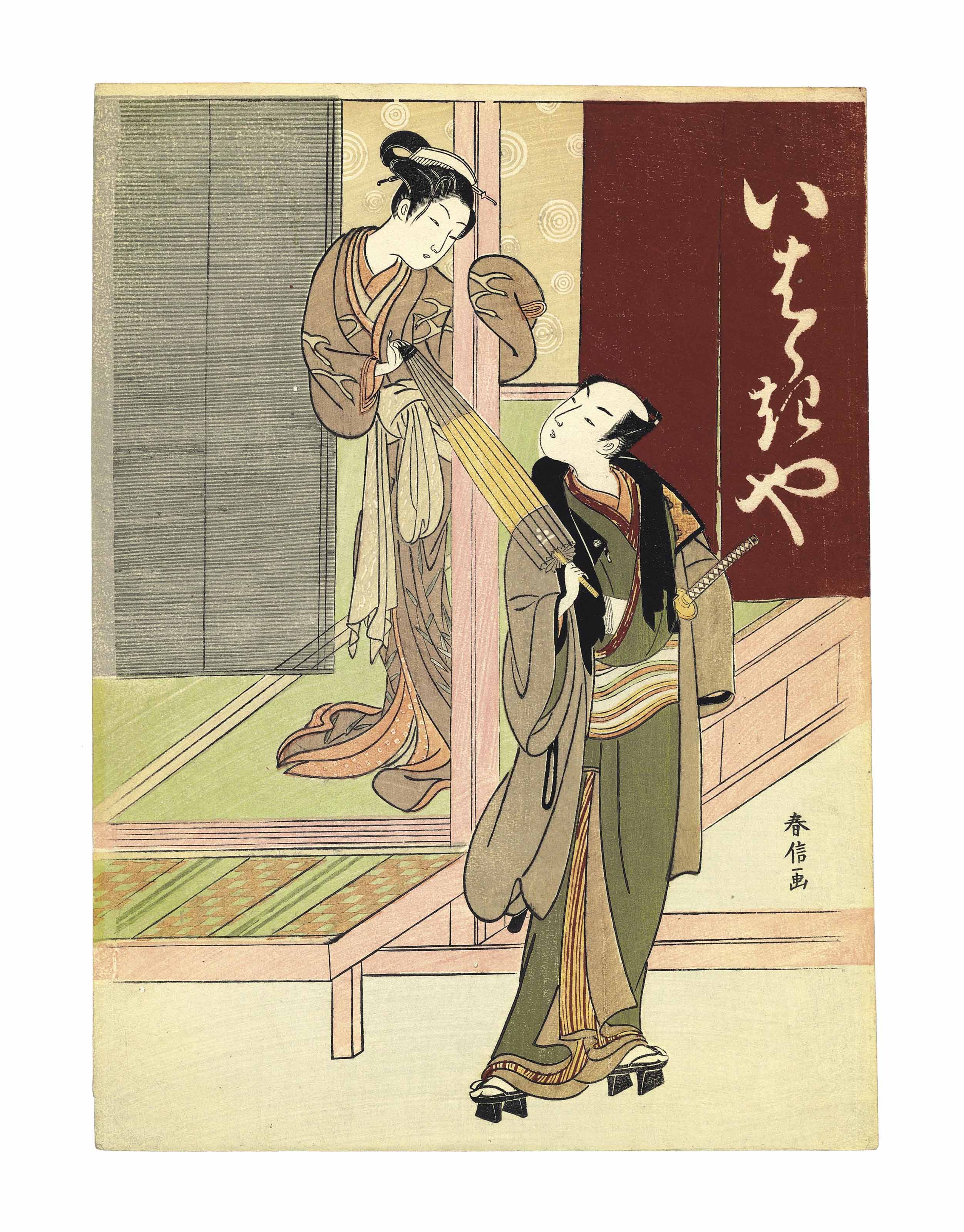 Suzuki Harunobu (1725?1770) , Suzuki Harunobu (1725?1770) Christie's
