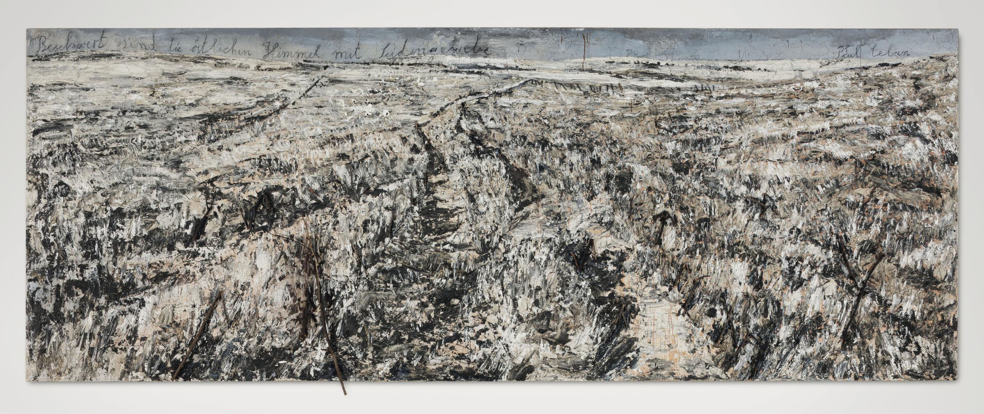 Anselm Kiefer (b. 1945) , Beschwert sind die östlichen