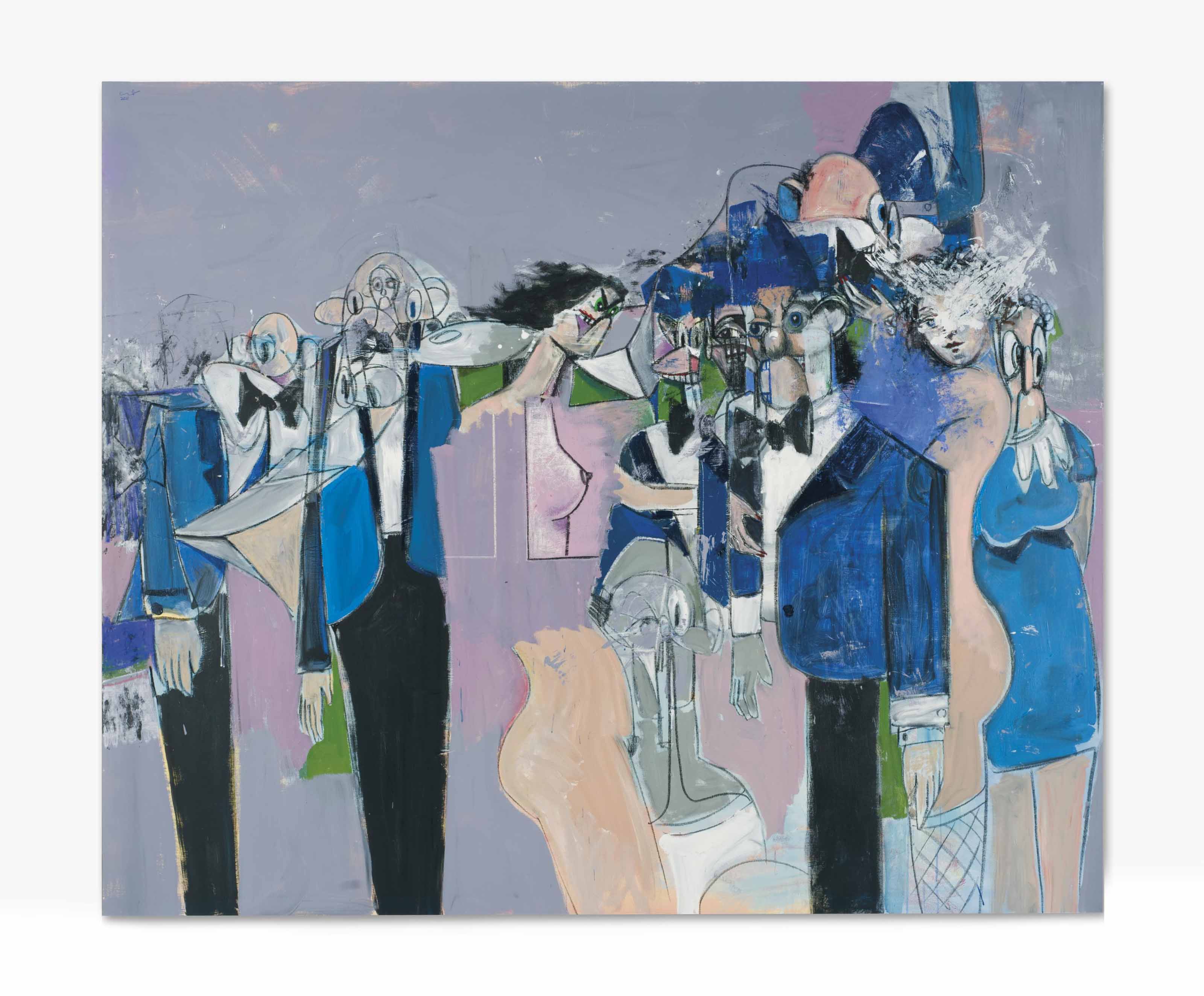 Condo (b. 1957) , The Blue Butler Christie's