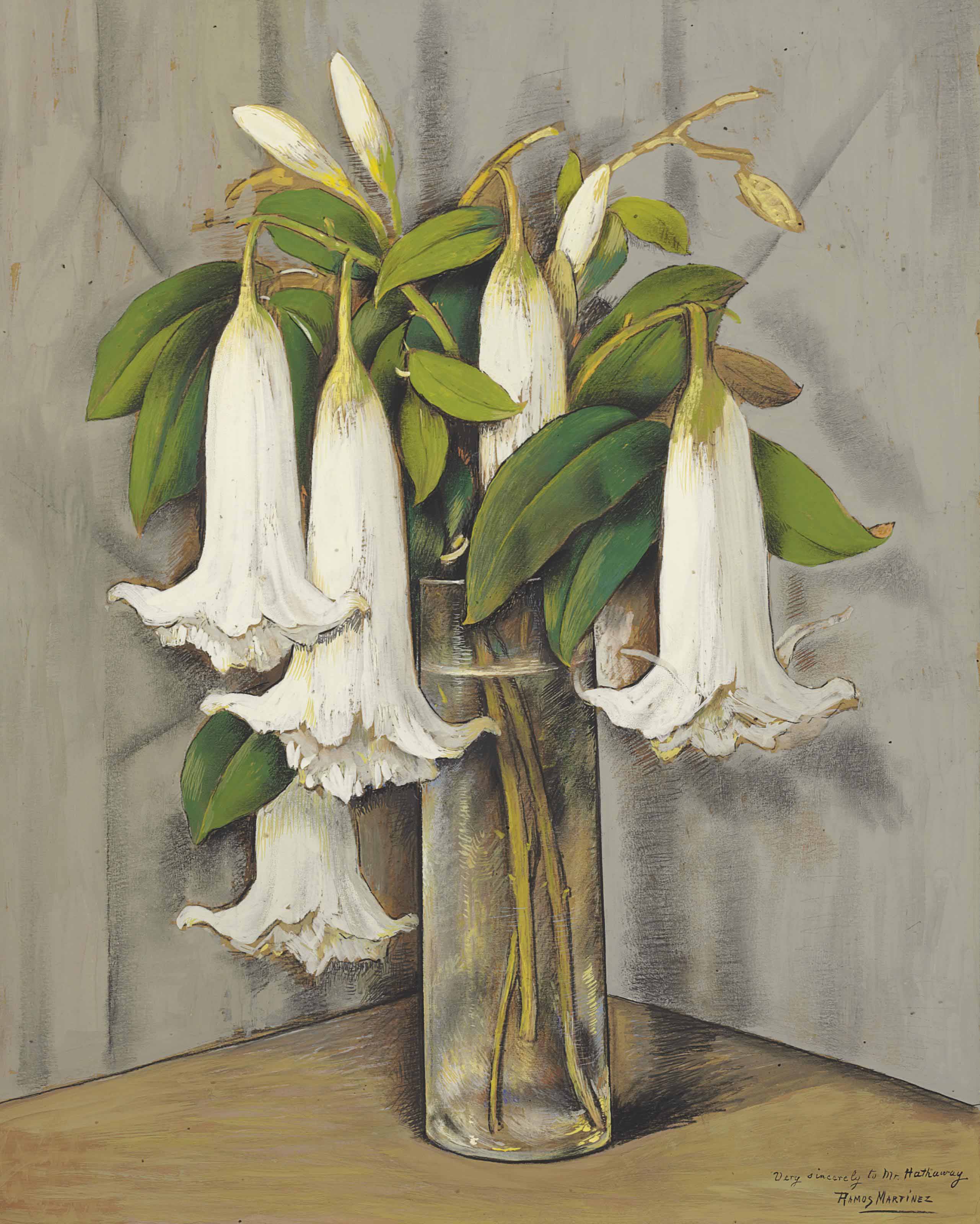Alfredo Ramos Martínez (Mexican 18711946) , Floripondios Christie's