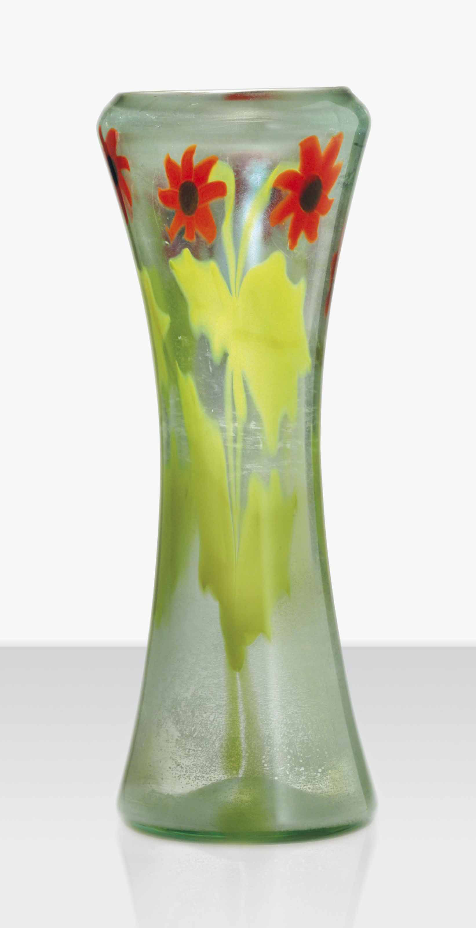 TIFFANY STUDIOS , A PAPERWEIGHT VASE, CIRCA 1915 Christie's