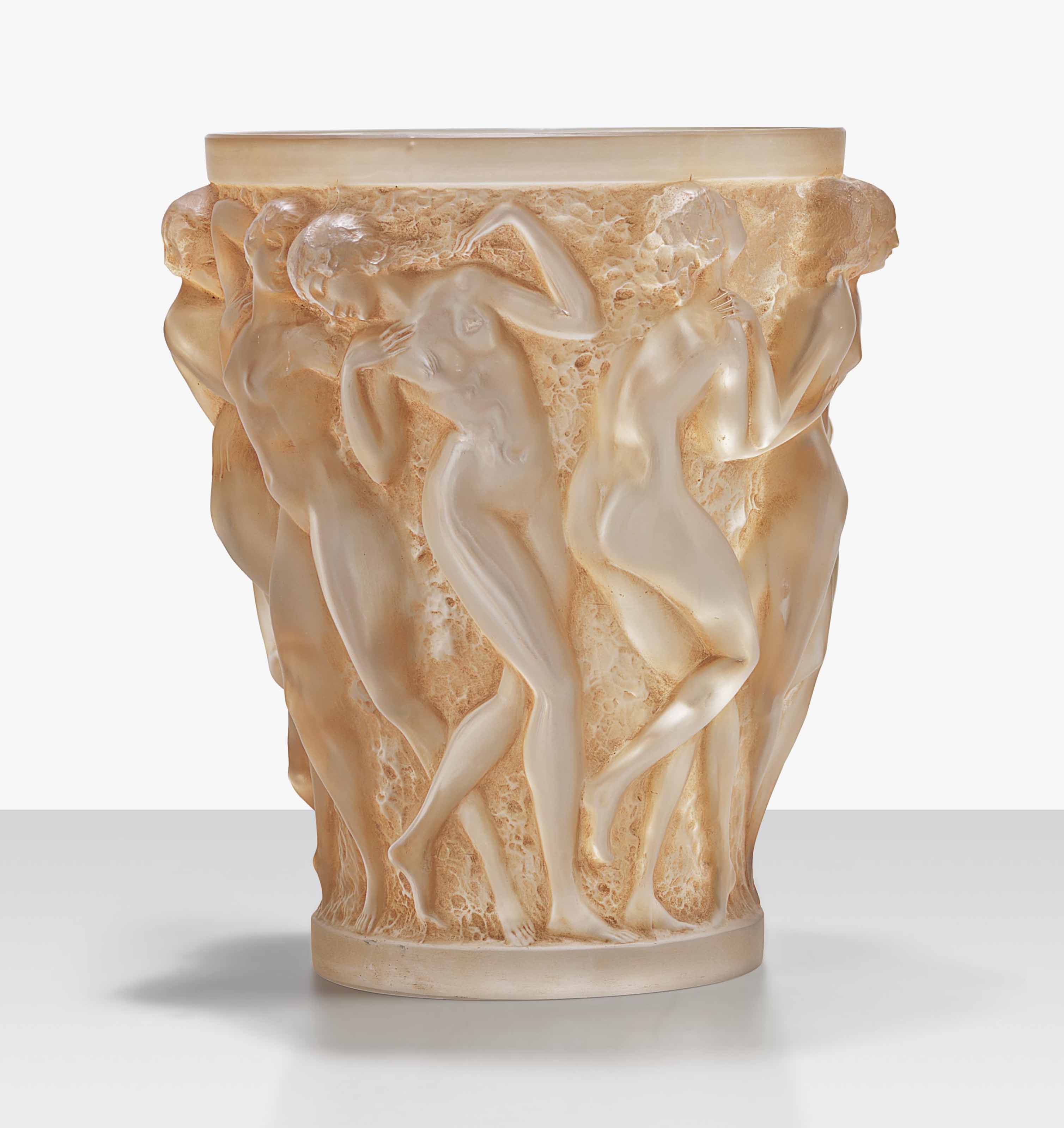 RENE LALIQUE (18601945) , A 'BACCHANTES' VASE, MODEL INTRODUCED 1927