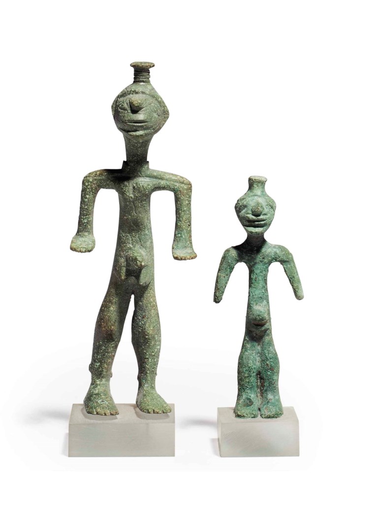 solid bronze figures