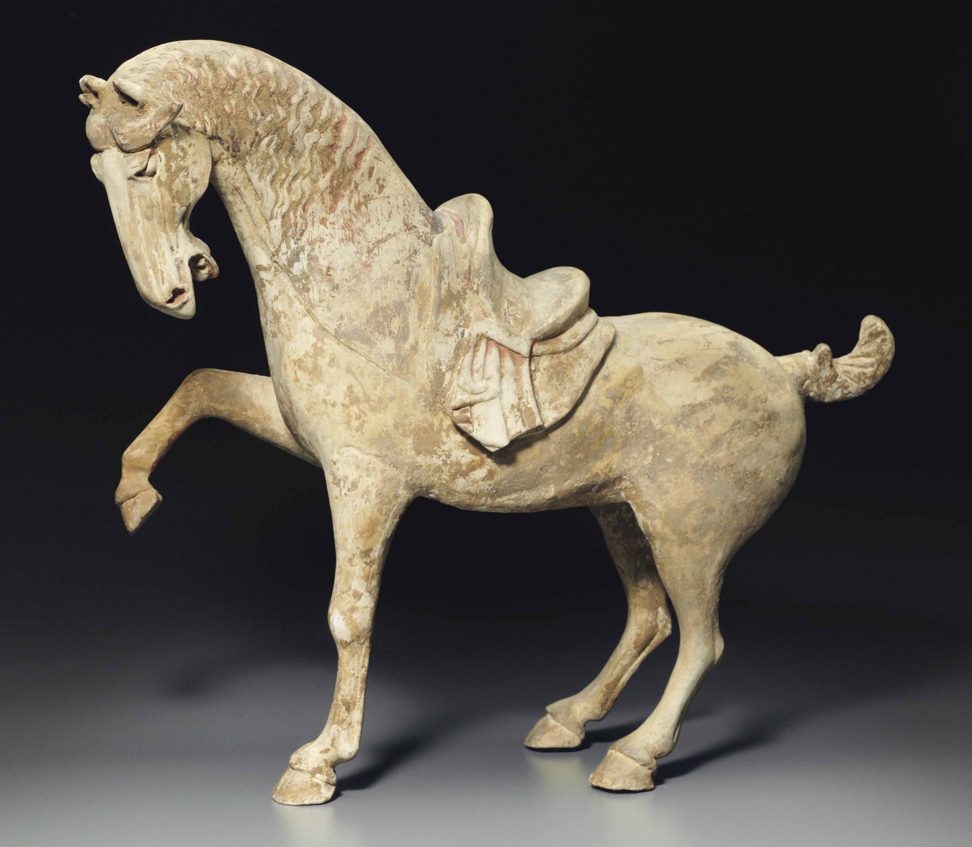 chinese ceramic horse statue