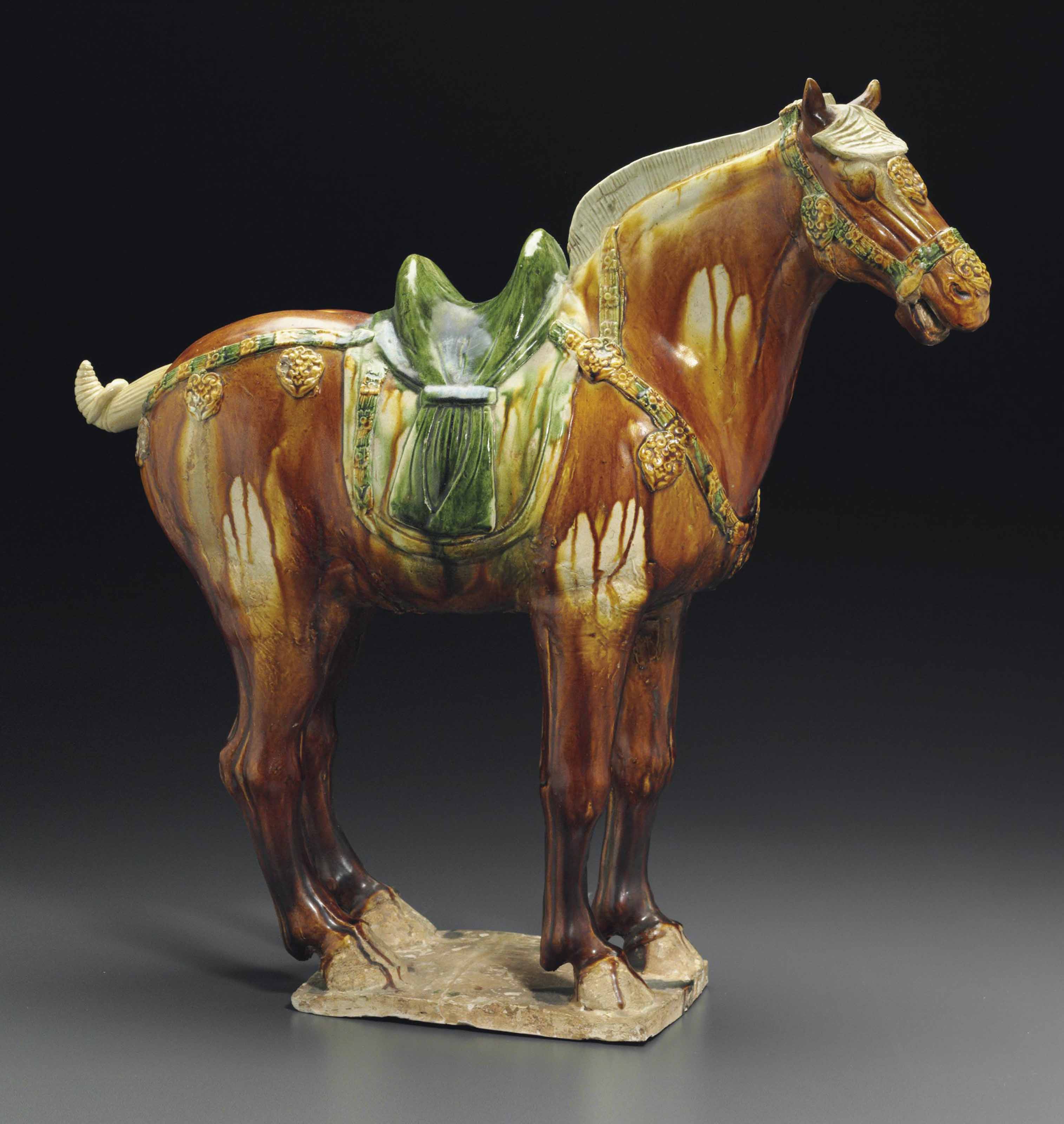 chinese ceramic horse statue