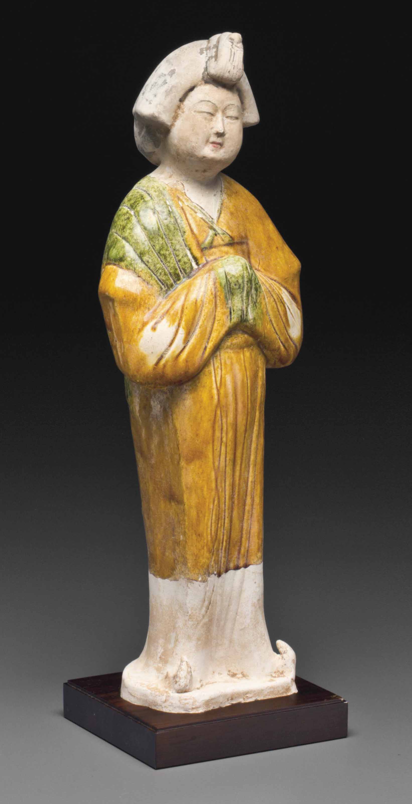 唐三彩仕女俑, TANG DYNASTY (AD 618-907) | Christie's