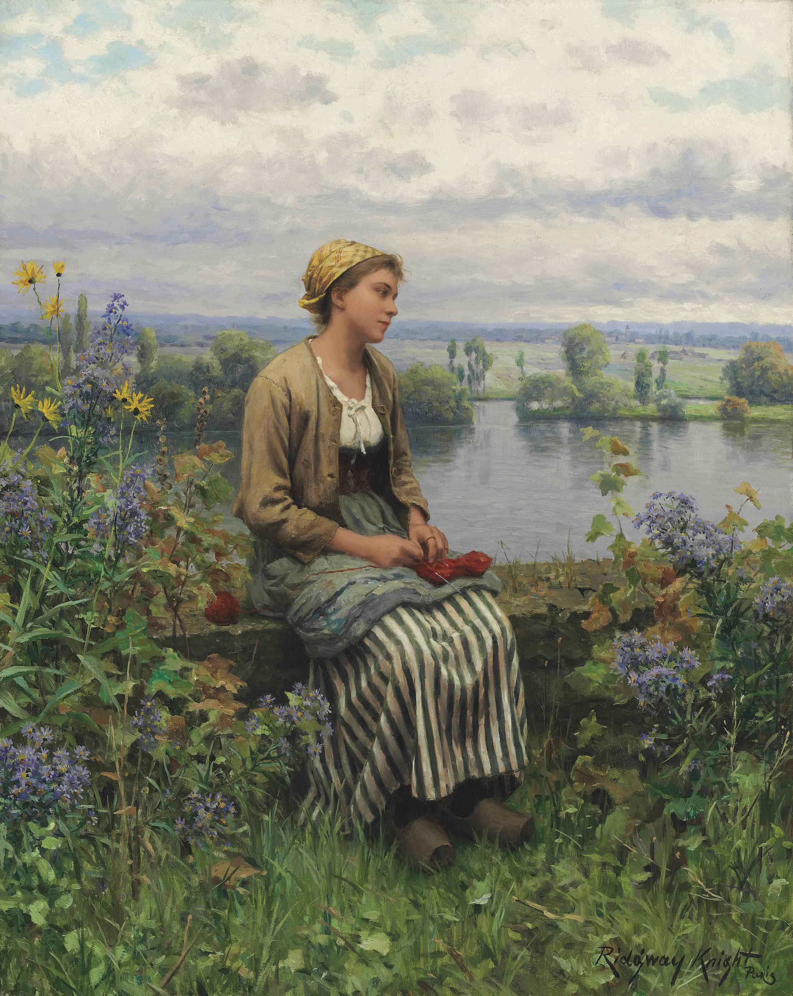 Jean-François Millet (French, 1814-1875), L'Horizon (La plaine