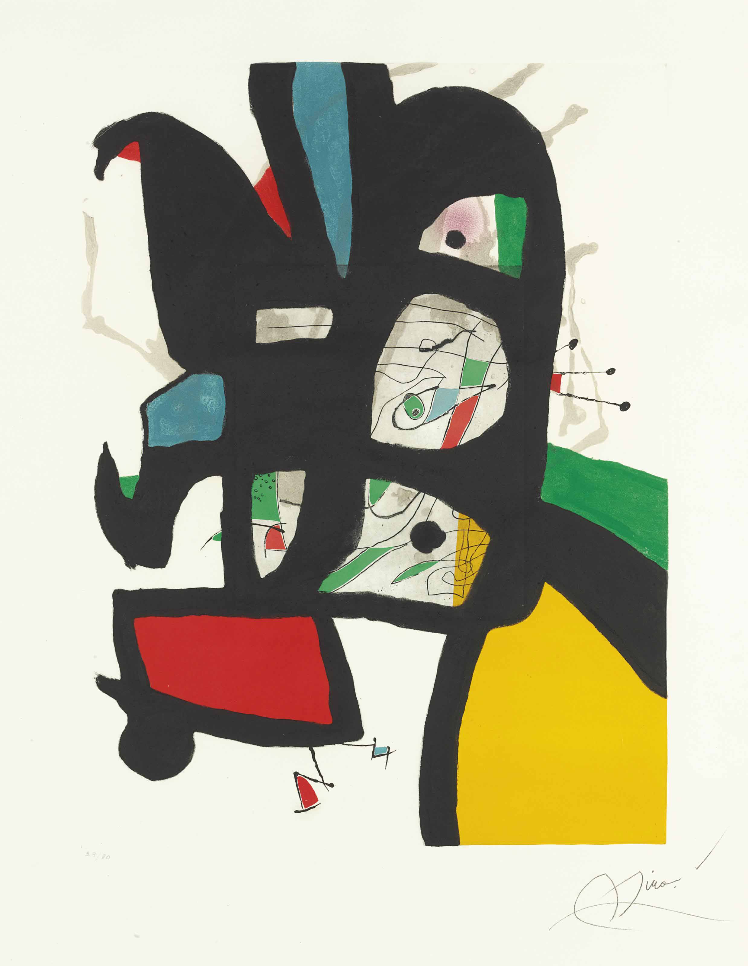 JOAN MIRO (1893-1983), Composition | Christie's