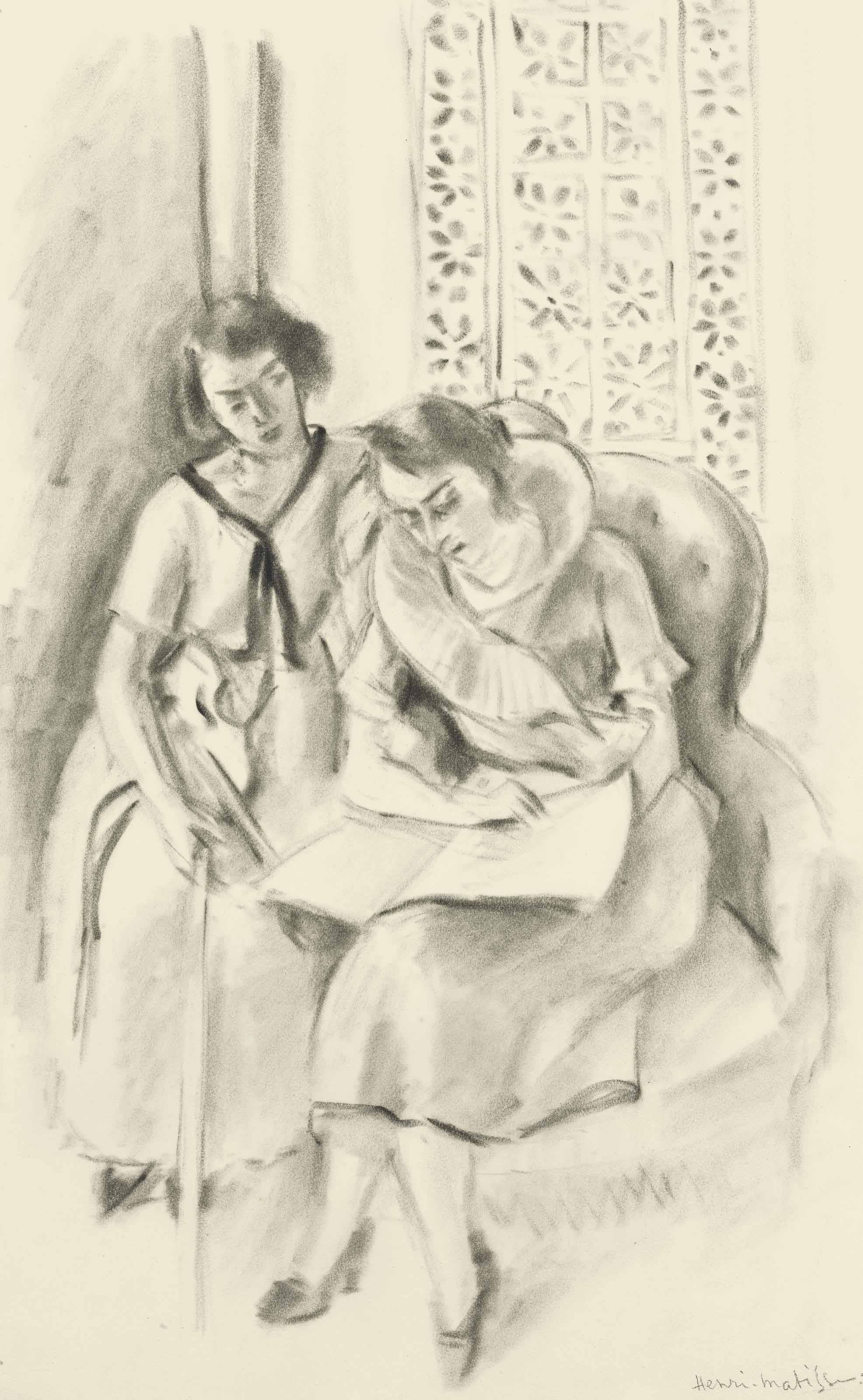 Les deux musiciennes
