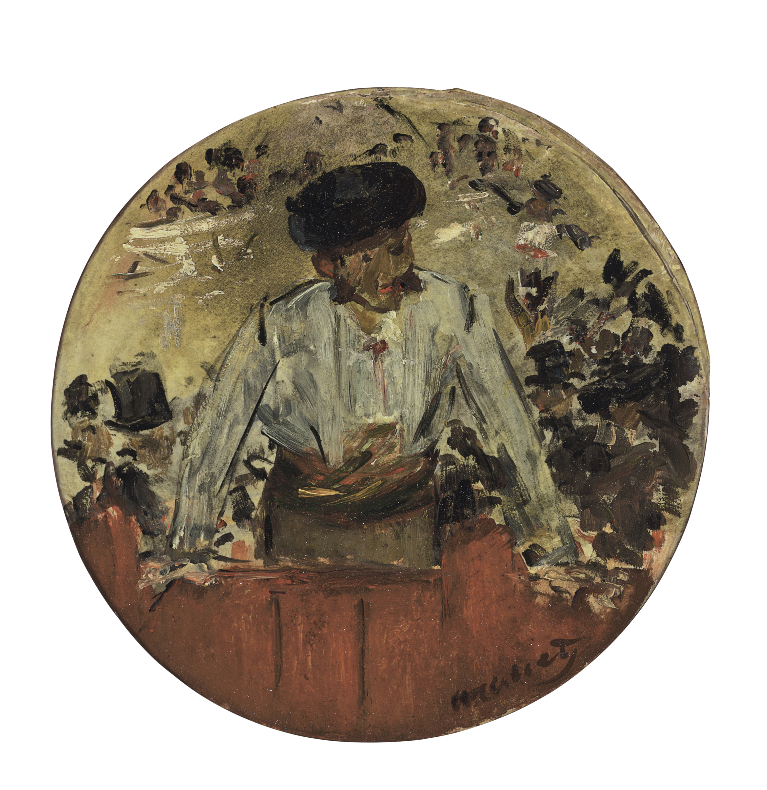 Edouard Manet 1832 1883 Toreador Saluant Tambour De Basque