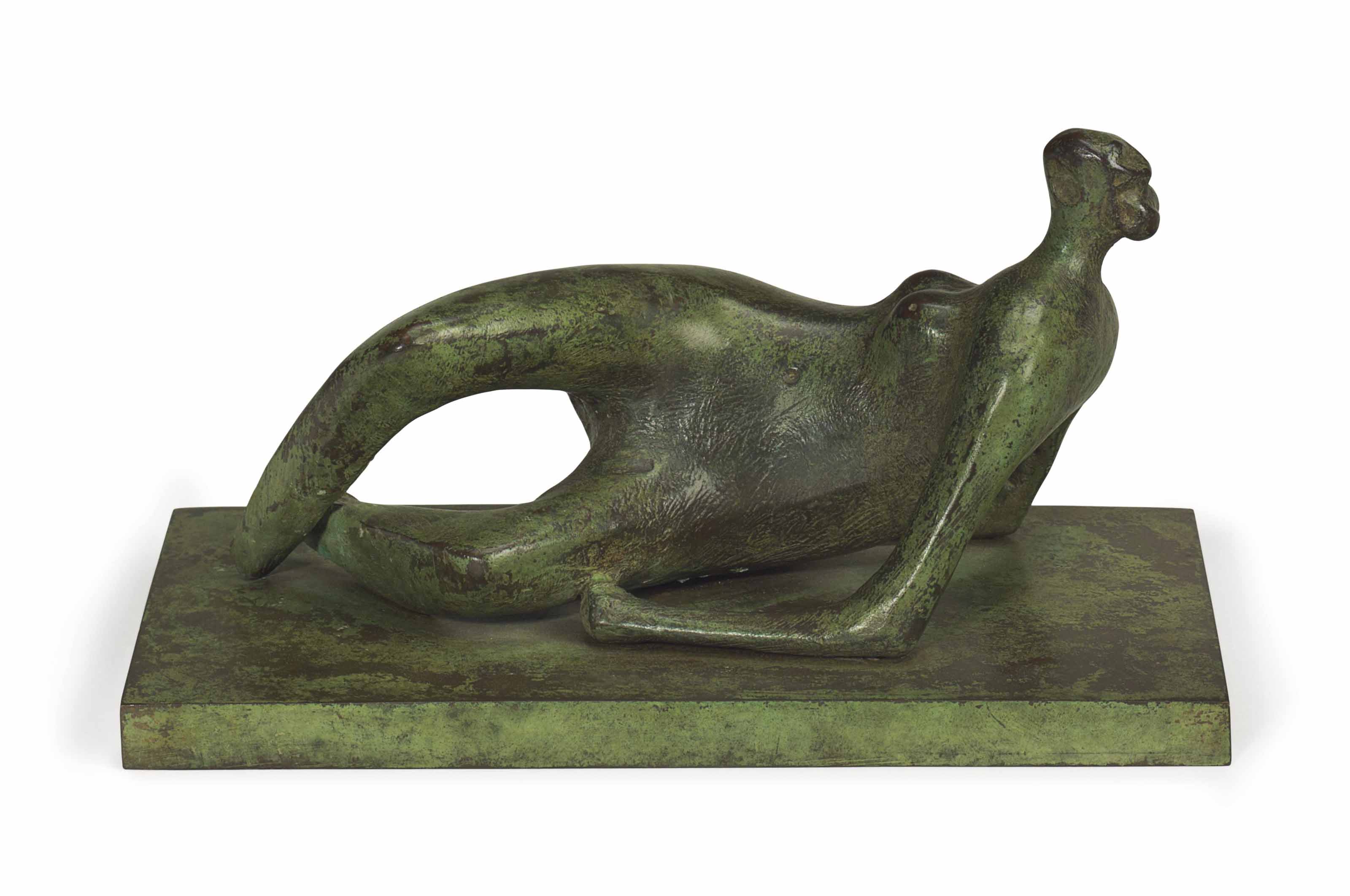 Reclining Nude: Crossed Feet
