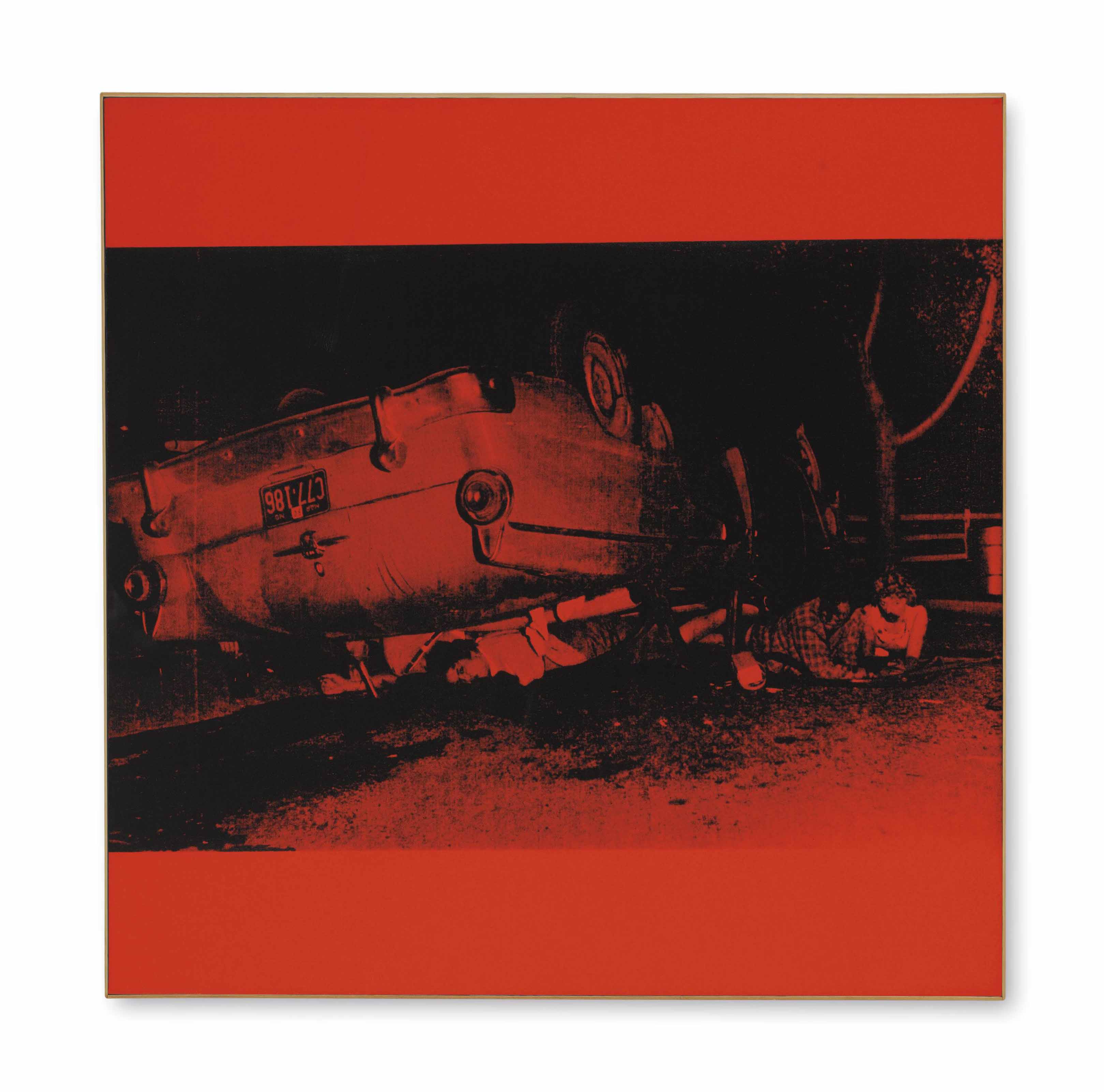 Andy Warhol (1928-1987), Five Deaths on Orange | Christie's