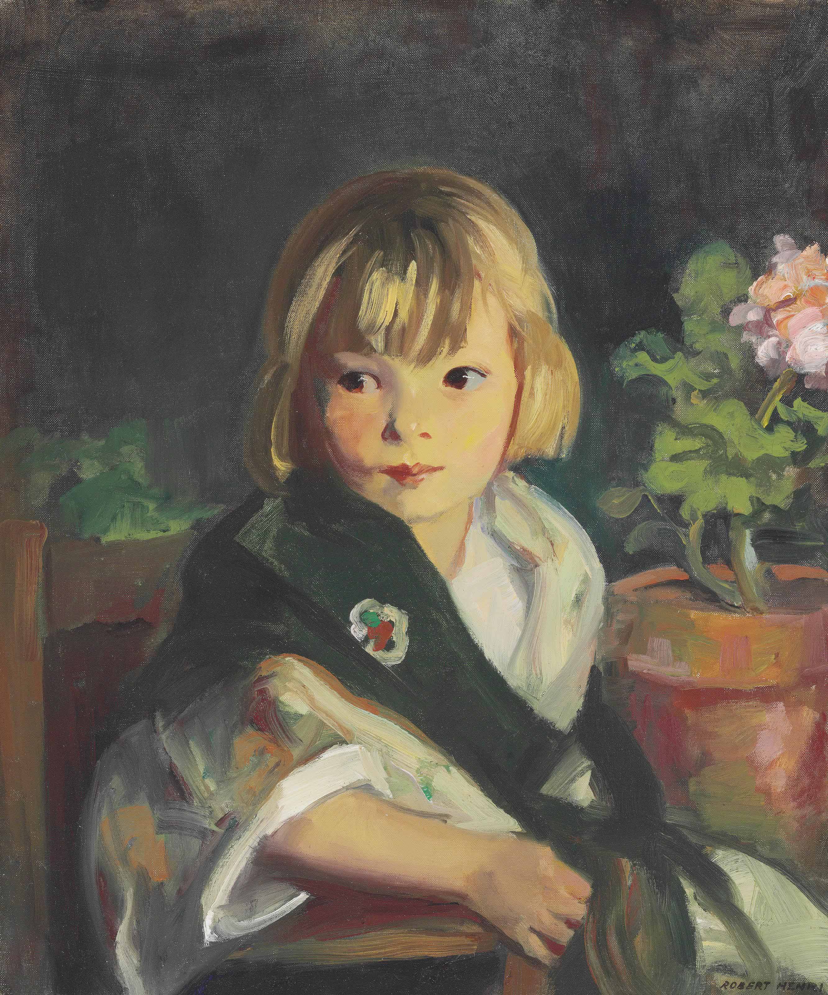 robert henri figure in motion