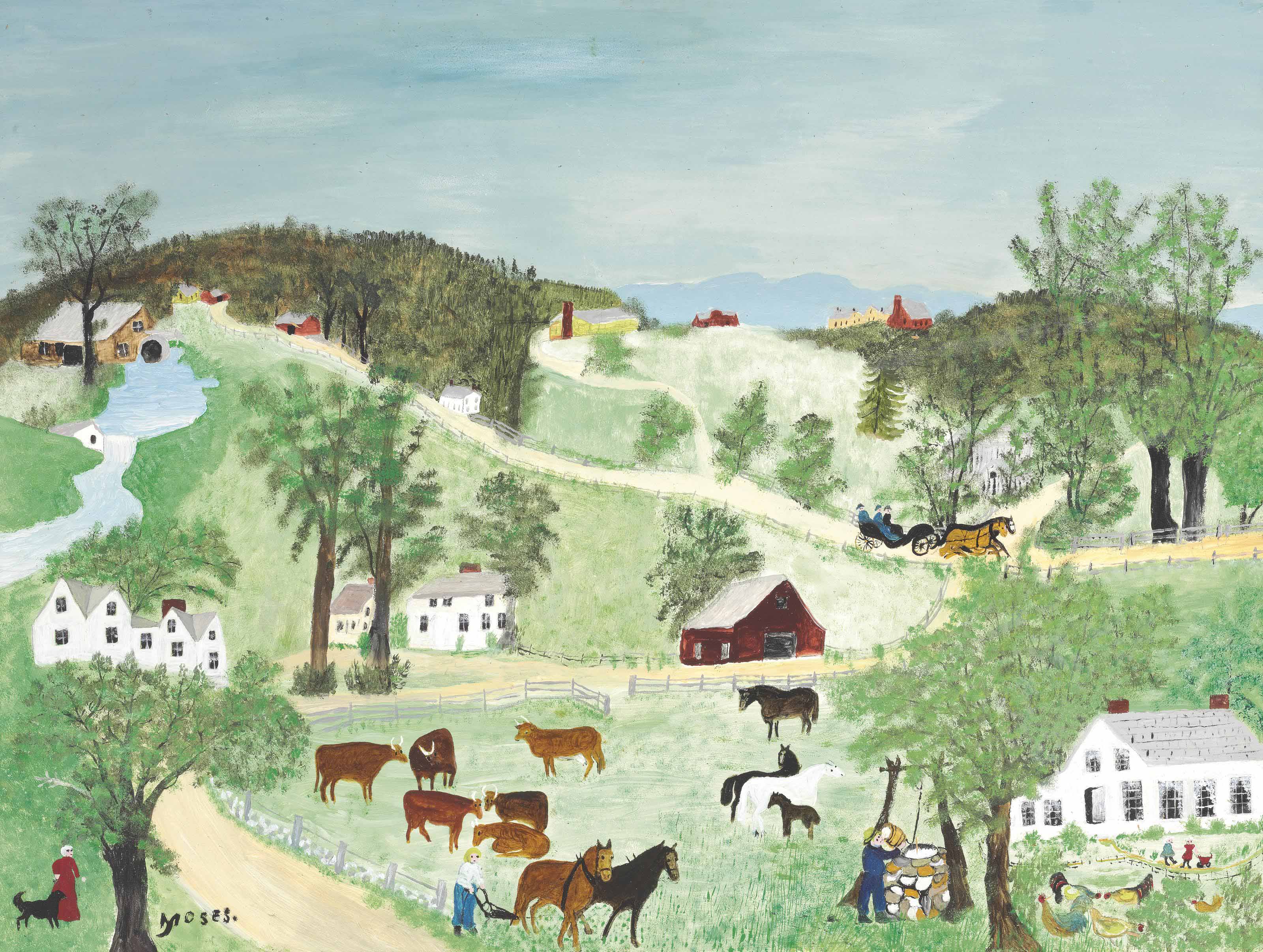 Grandma moses artist picture