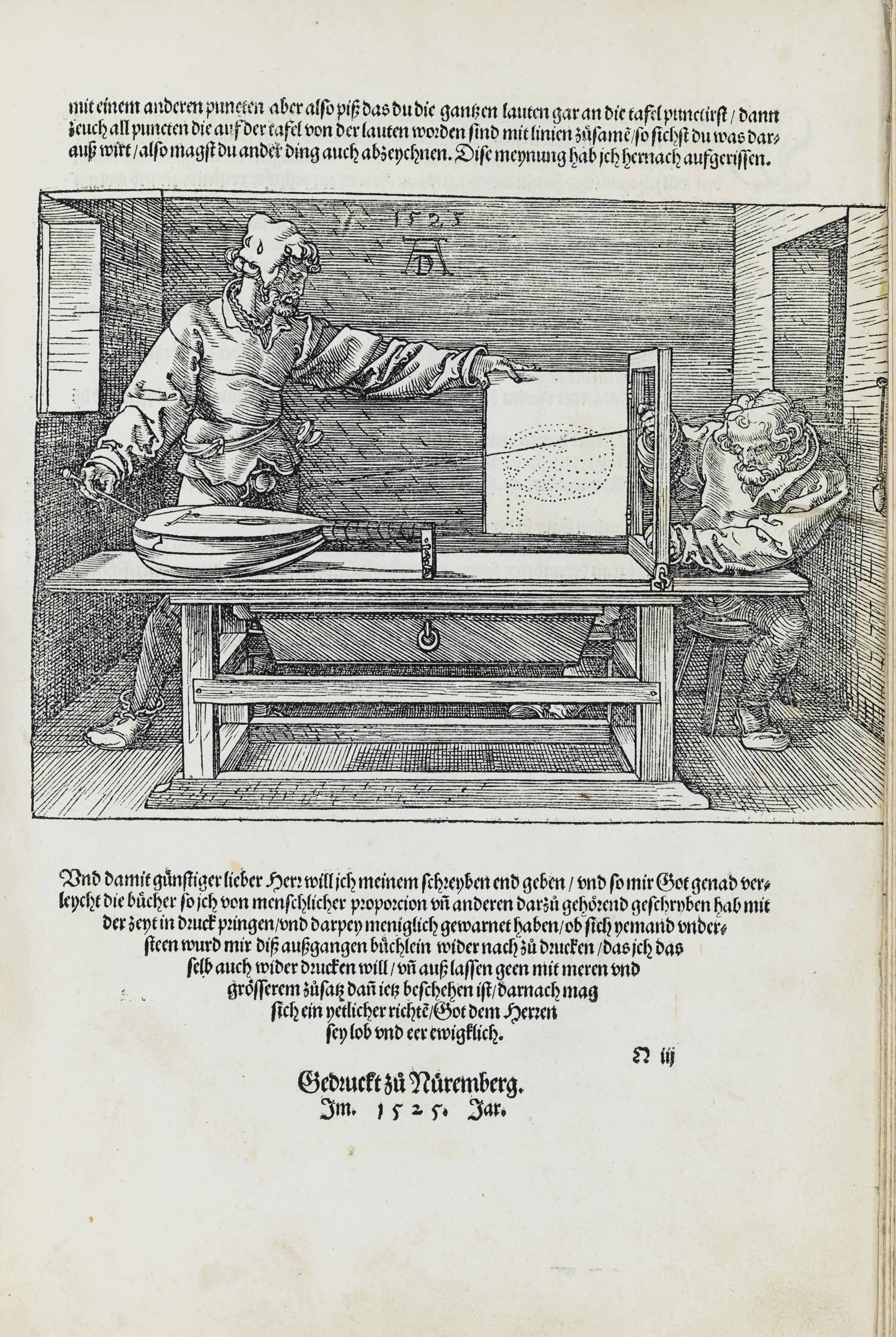DÜRER, Albrecht (14711528). Underweysung der messung, mit