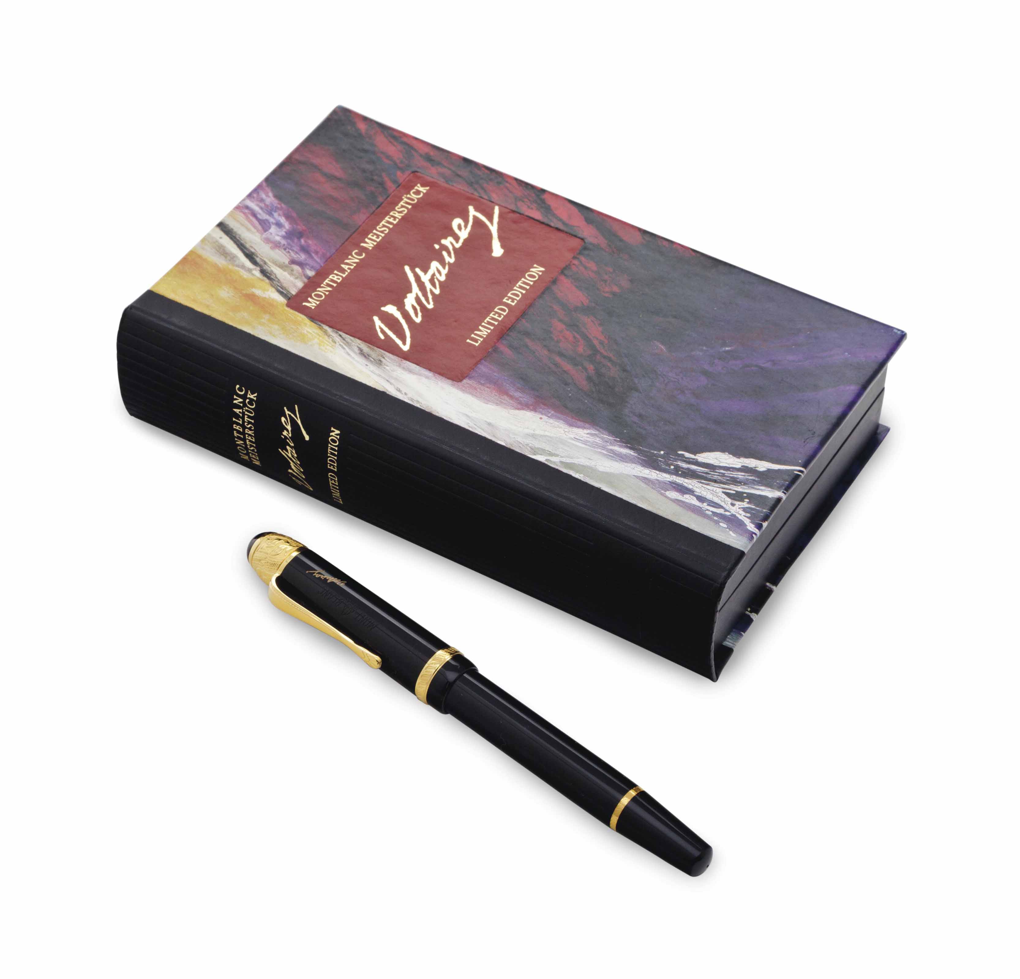 A MONTBLANC VOLTAIRE FOUNTAIN PEN Christie's