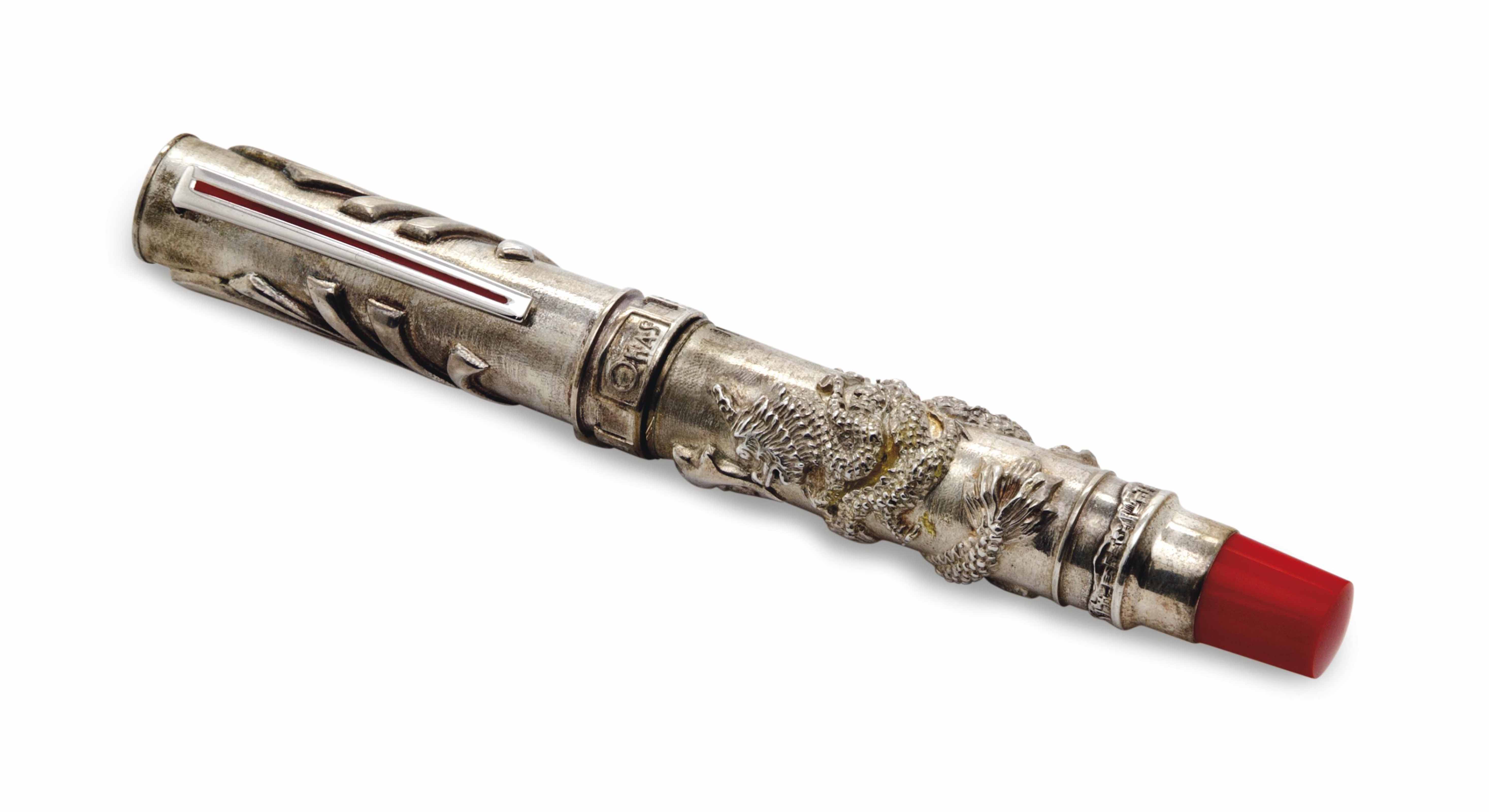 A JEAN PIERRE LEPINE STERLING SILVER GILT OVERLAY 'HEDERA