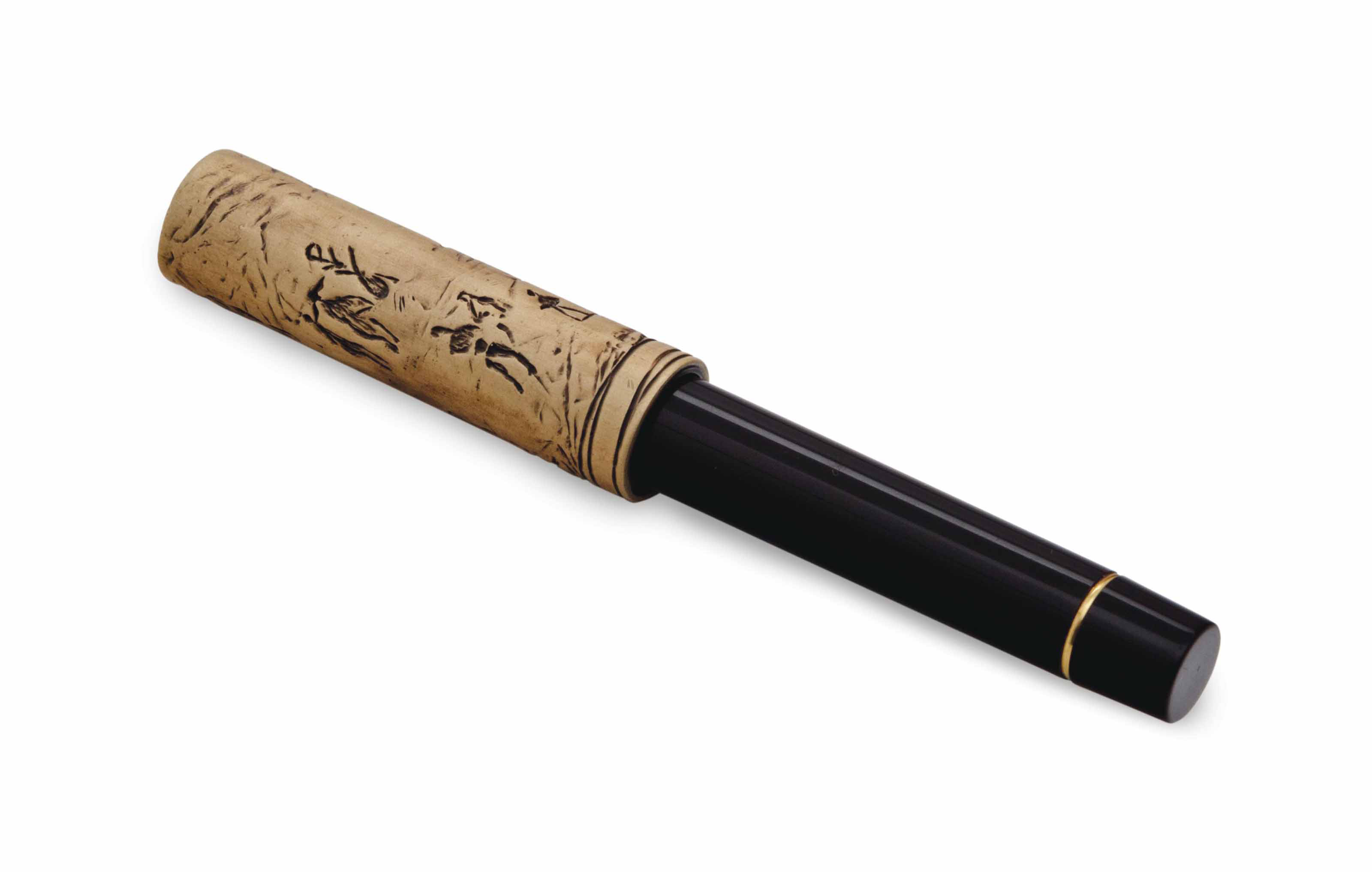 A MONTBLANC 744 MEISTERSTRUCK MASTERPIECE FOUNTAIN PEN
