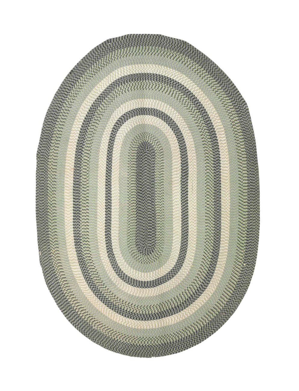 TWO AMERICAN OVAL COIL RUGS,, FIRST HALF 20TH CENTURY | Christie's