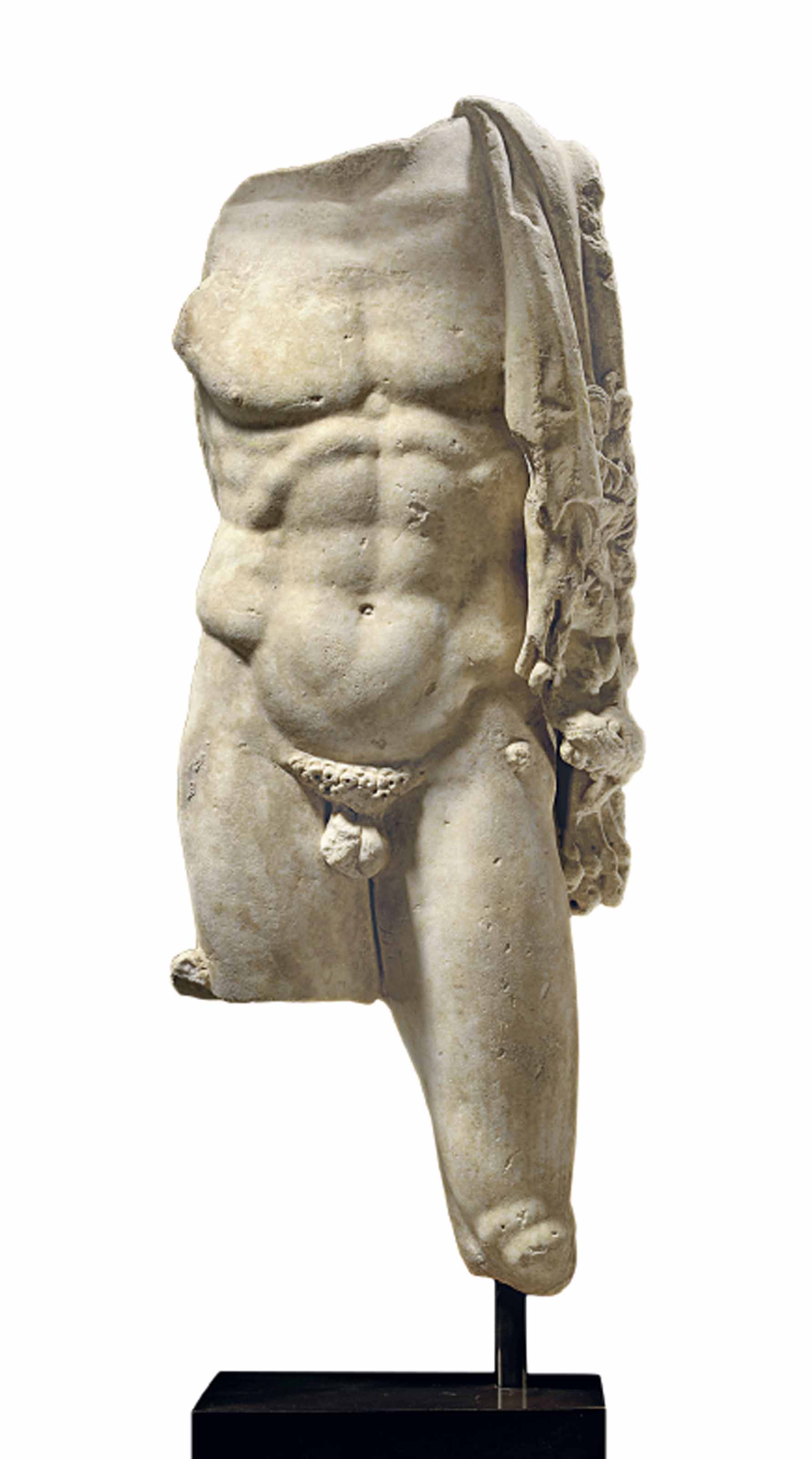 A Roman Marble Torso Of Hercules