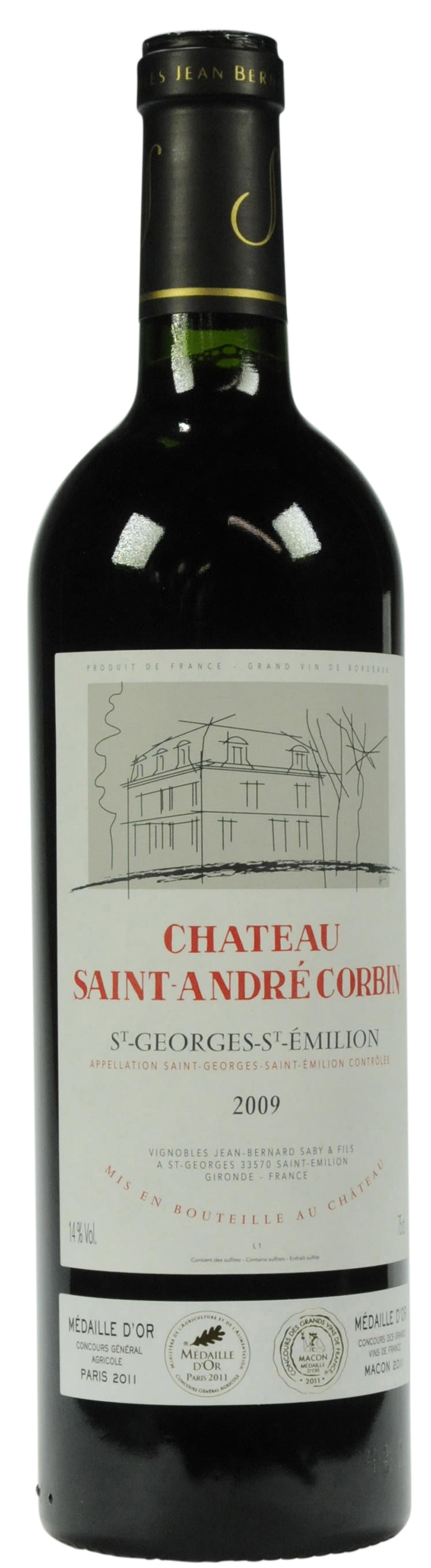 Château SaintAndré Corbin 2009, SaintGerogesSaintEmilion Christie’s