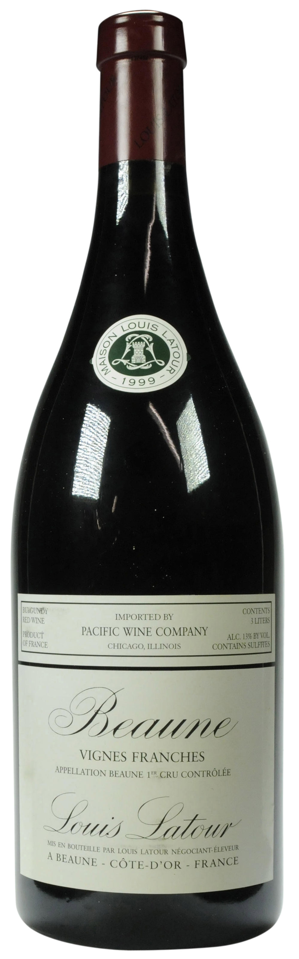 Latour, Beaune, Vignes Franches 1999, 1er Cru, Côte de Beaune